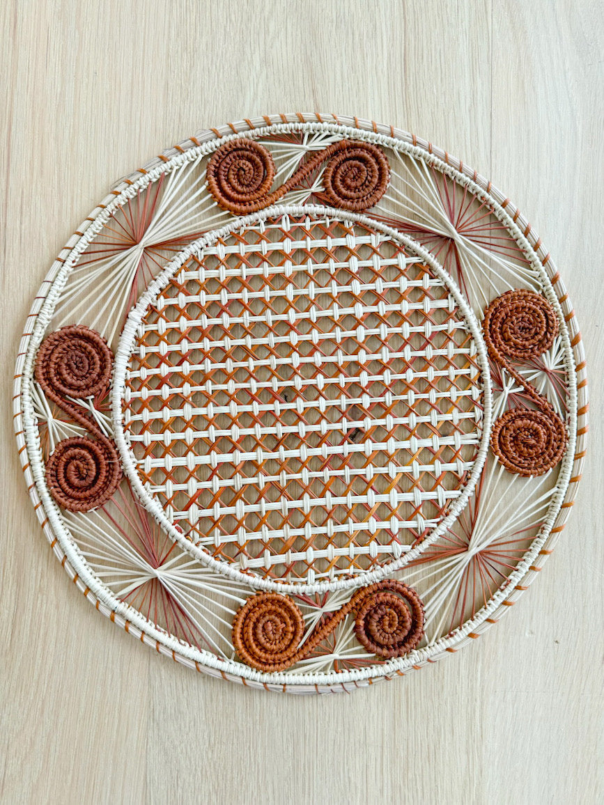 Usicauri Caracol Placemats Terracota - Paz Lifestyle 
