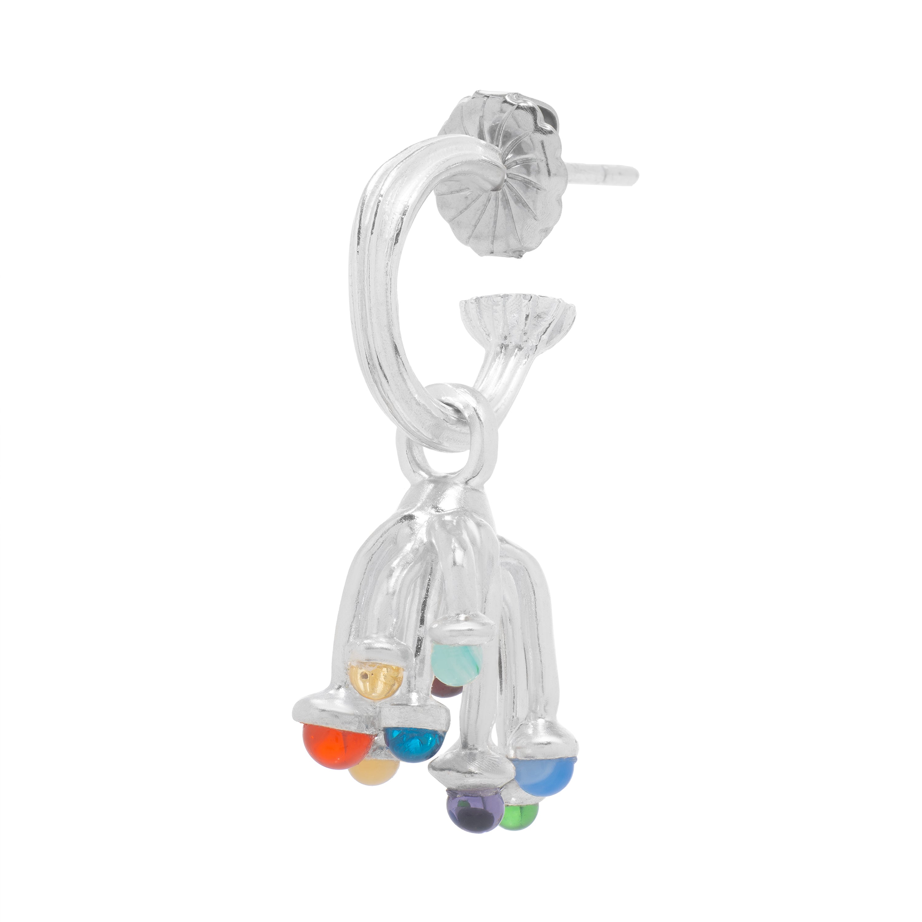XL Glass MultiMush Earring / Ear Cuff - Paz Lifestyle 