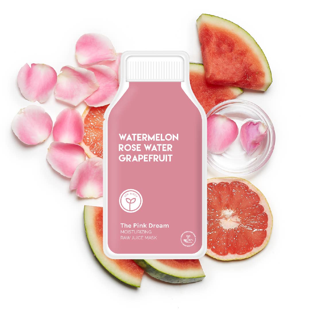 The Pink Dream Moisturizing Raw Juice Mask - Paz Lifestyle 