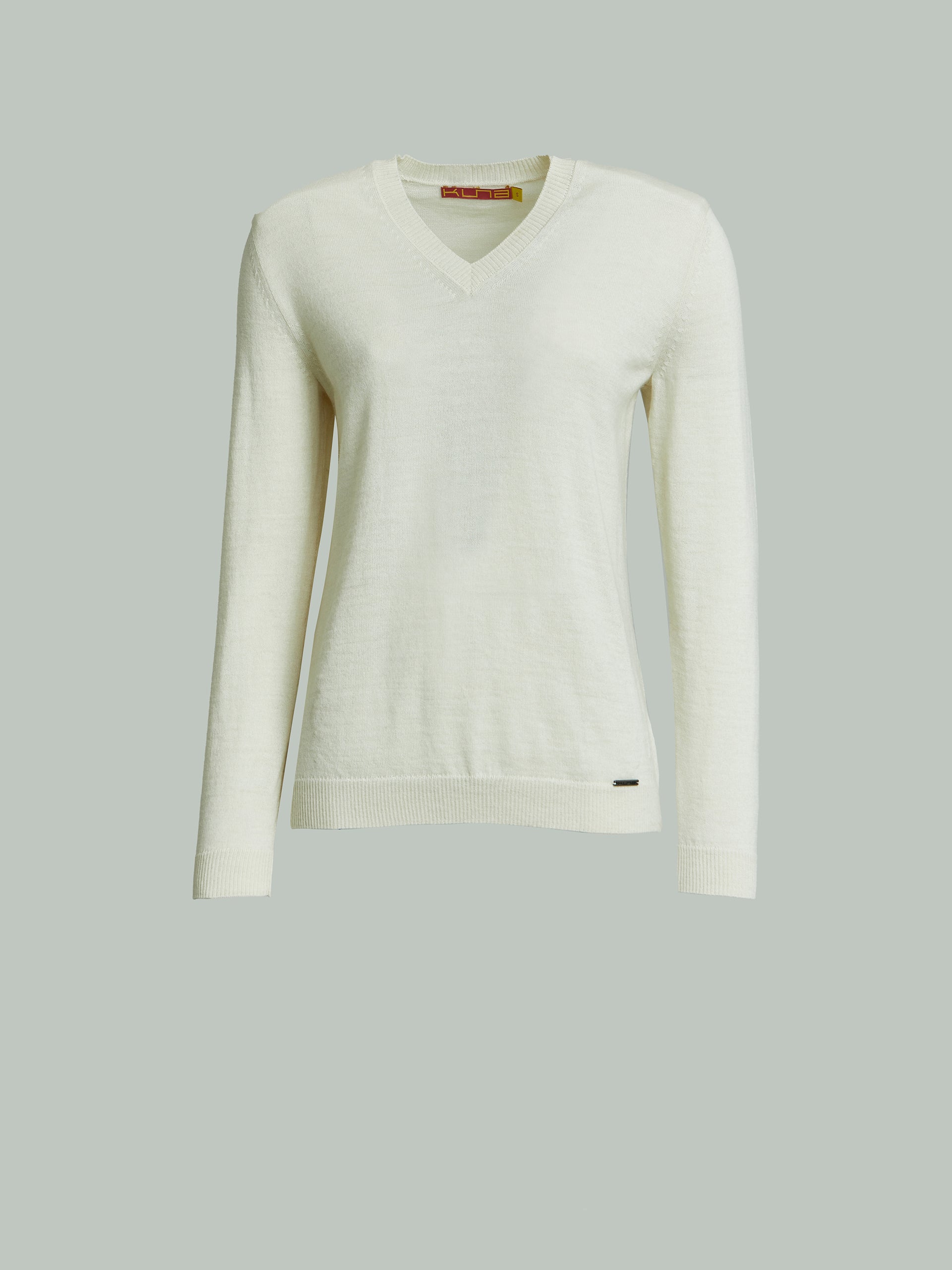 Alicia Sweater Baby Alpaca Color Ecru - Paz Lifestyle 