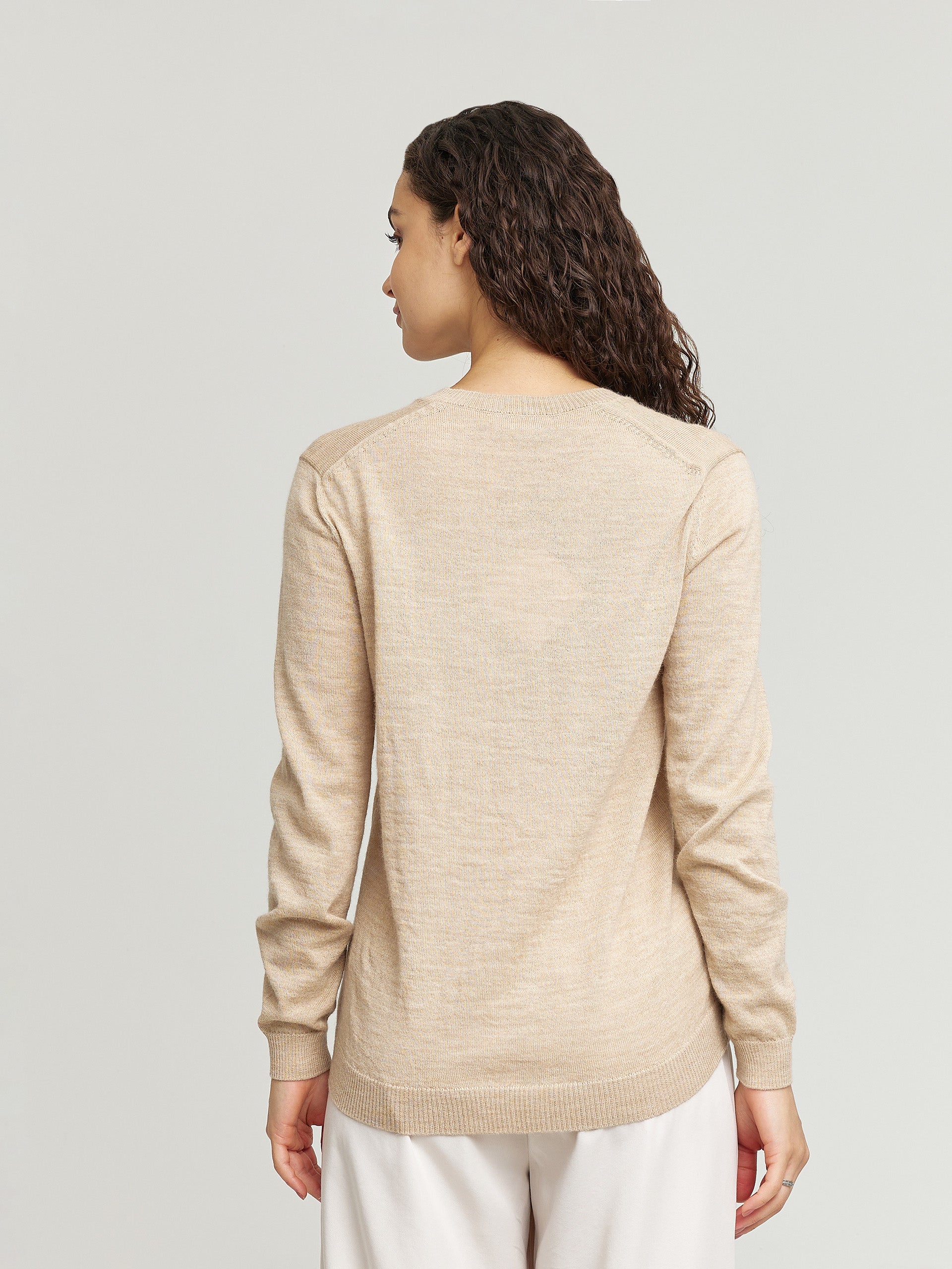 Alicia Sweater Baby Alpaca Color Nomad - Paz Lifestyle 