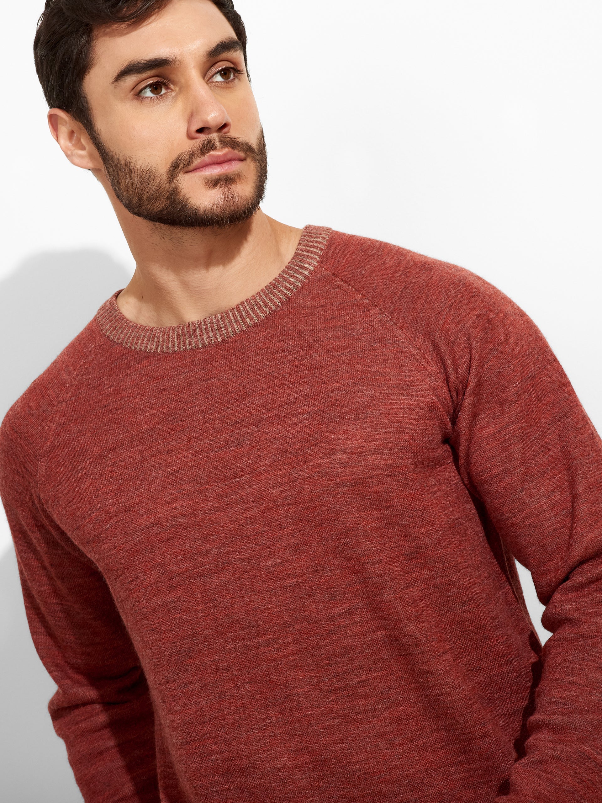 Vittorio Sweater Baby Alpaca Color Red