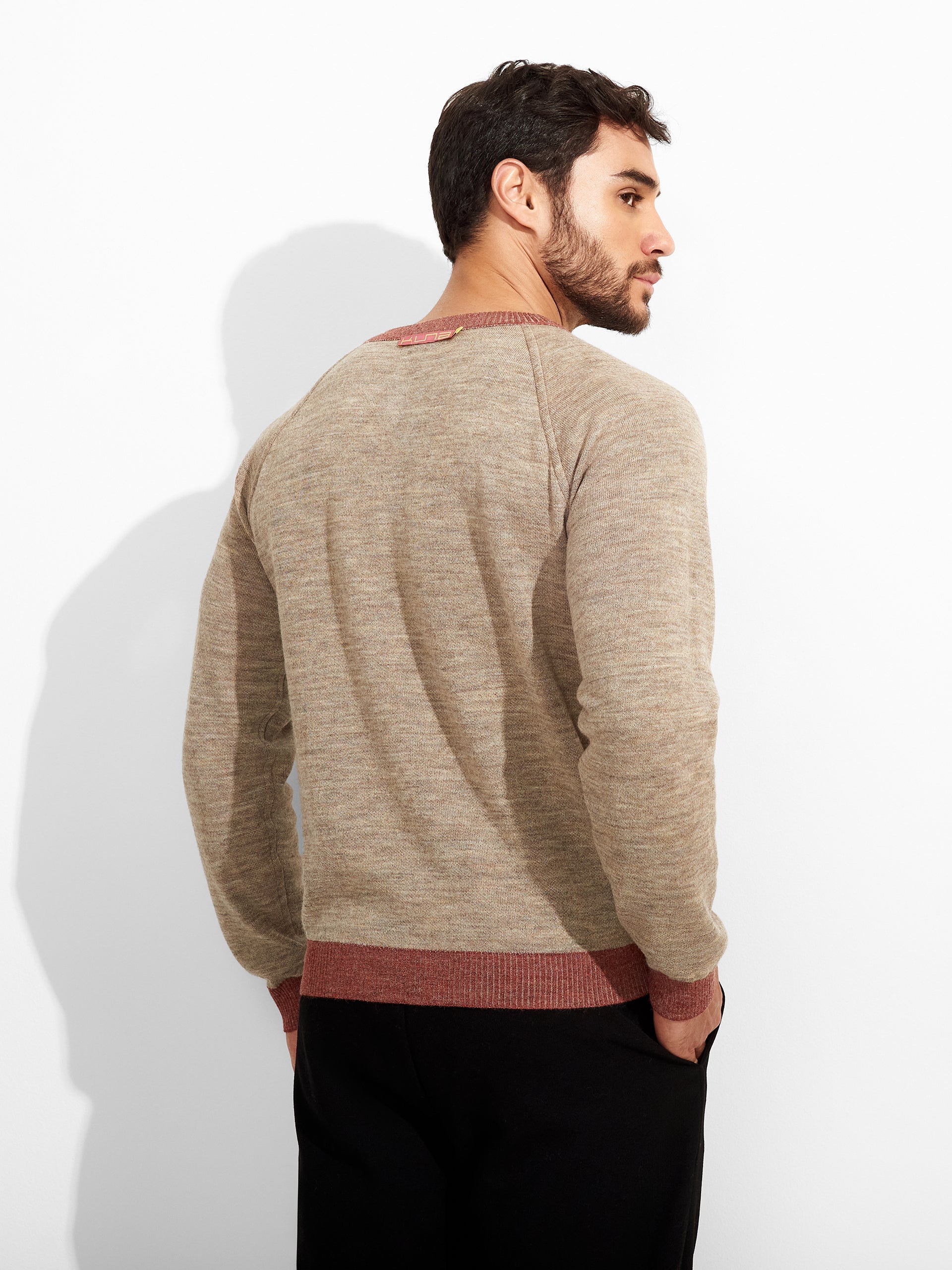 Vittorio Sweater Baby Alpaca Color Red