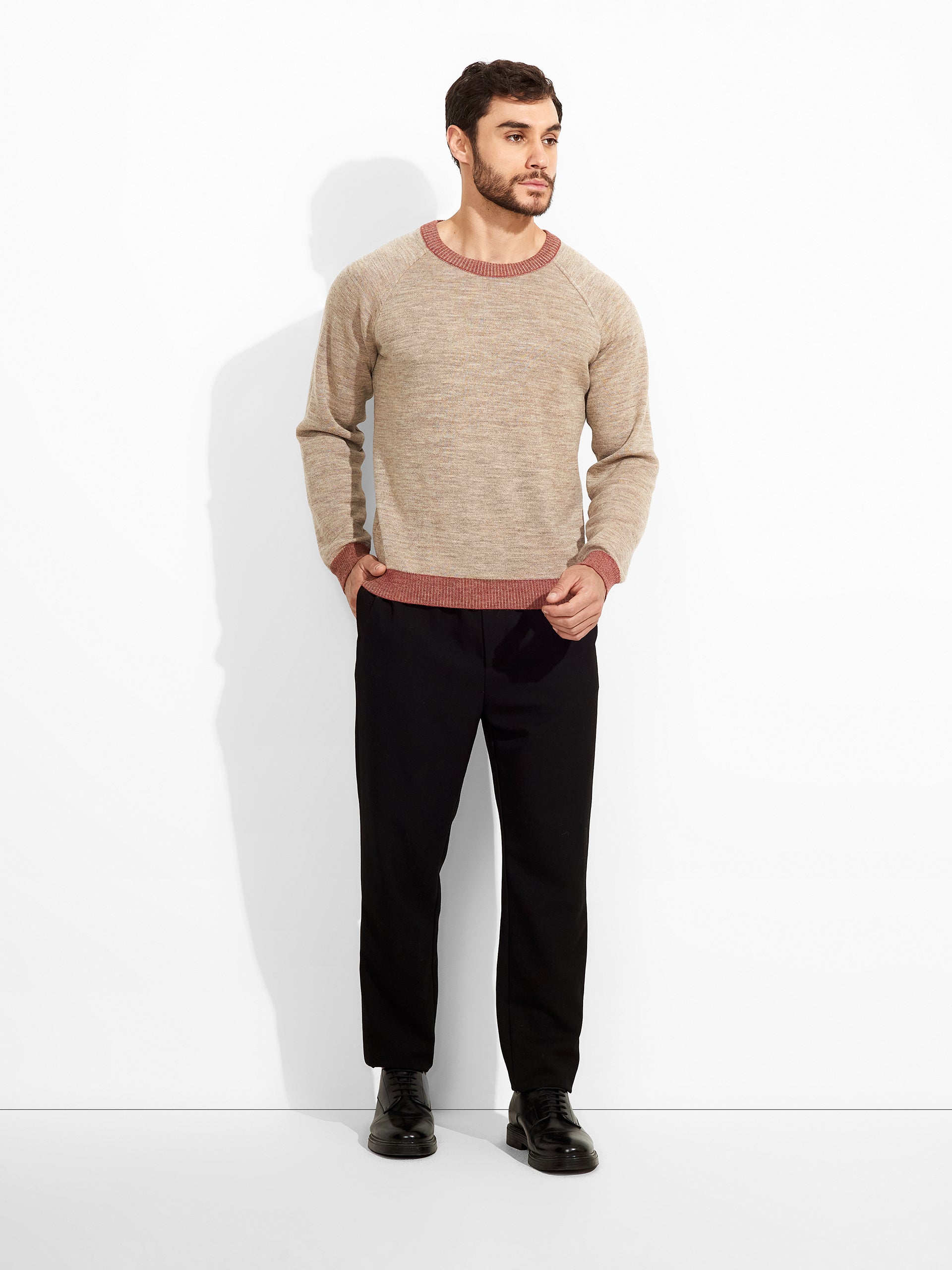 Vittorio Sweater Baby Alpaca Color Red