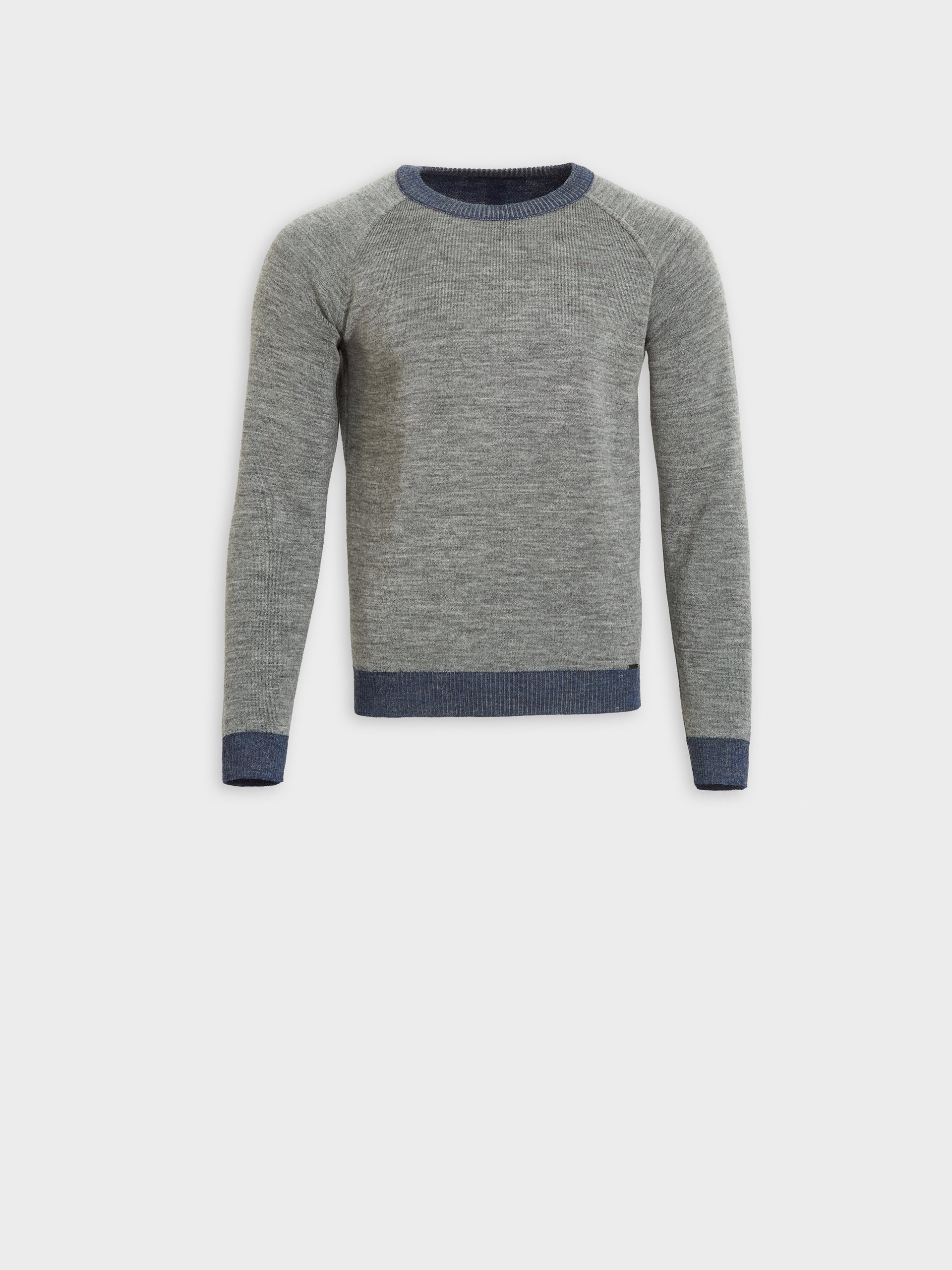 Vittorio Sweater Baby Alpaca Color Blue