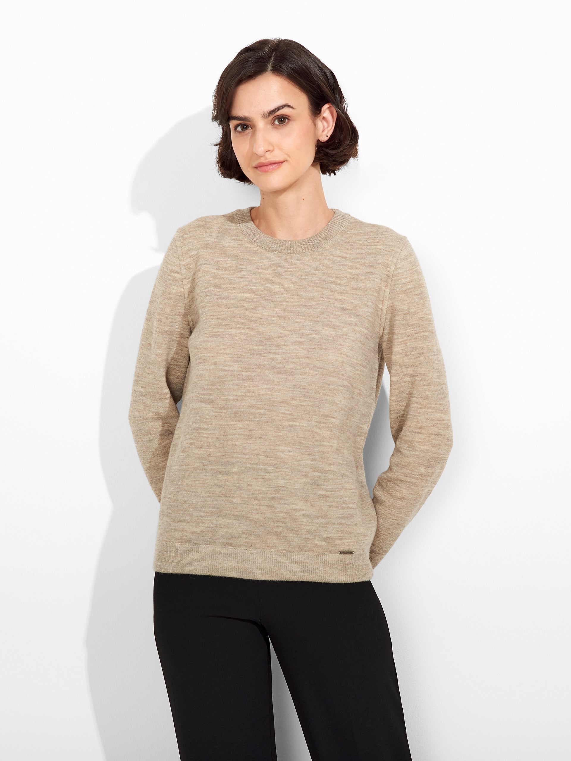 Zagreb Sweater Baby Alpaca Color Beige