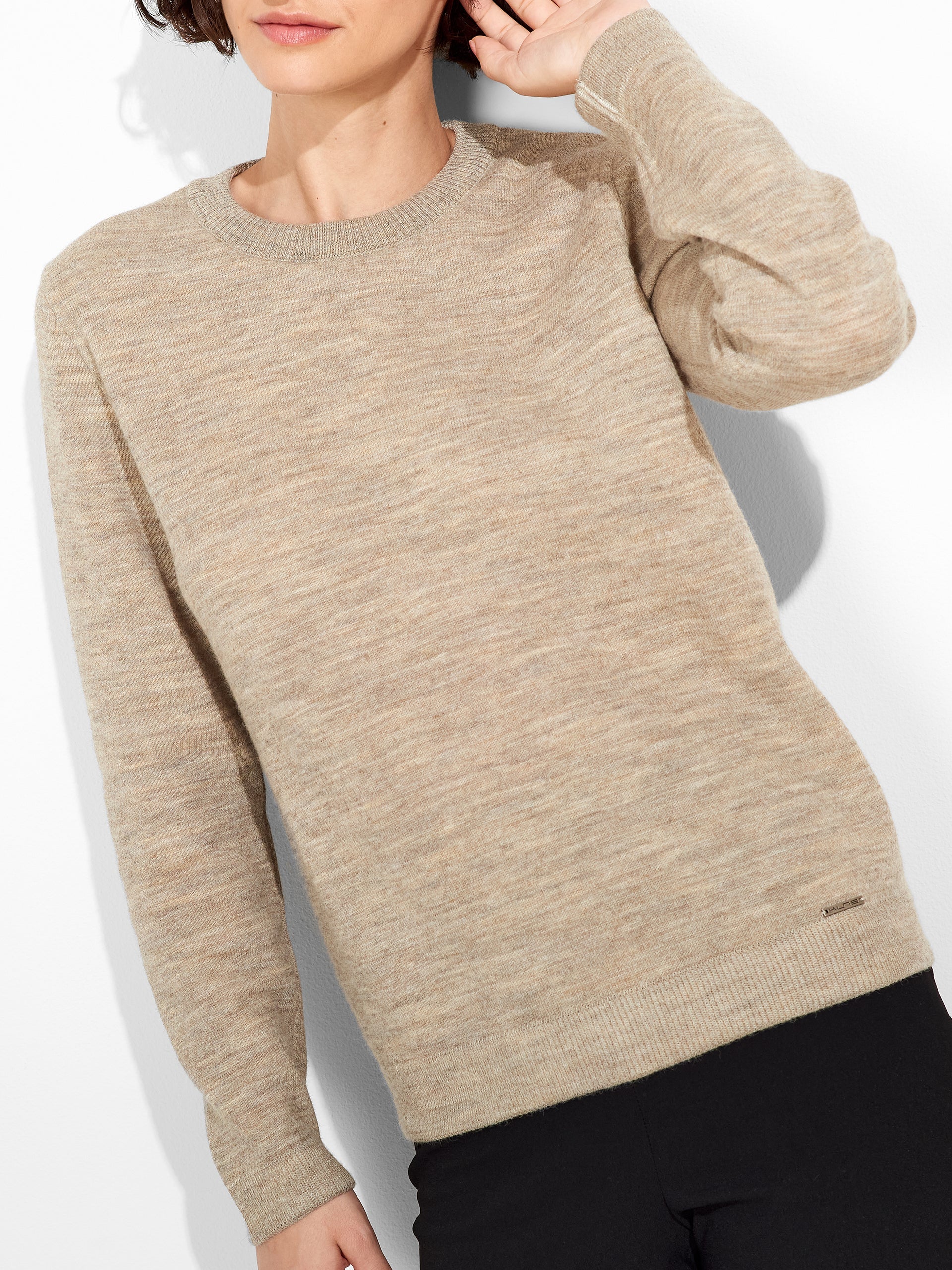 Zagreb Sweater Baby Alpaca Color Beige