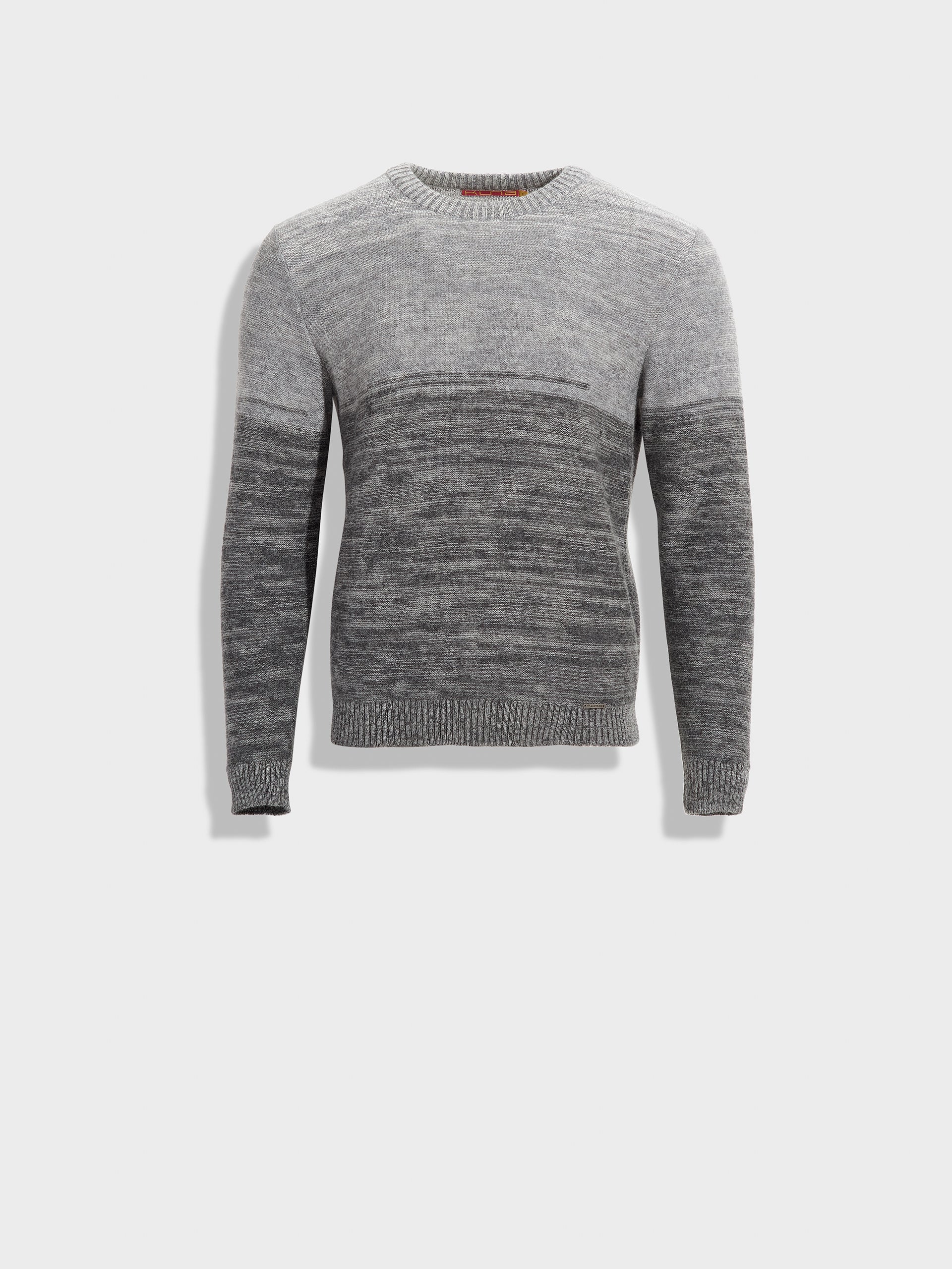 Zodiac Sweater Baby Alpaca Color Grey