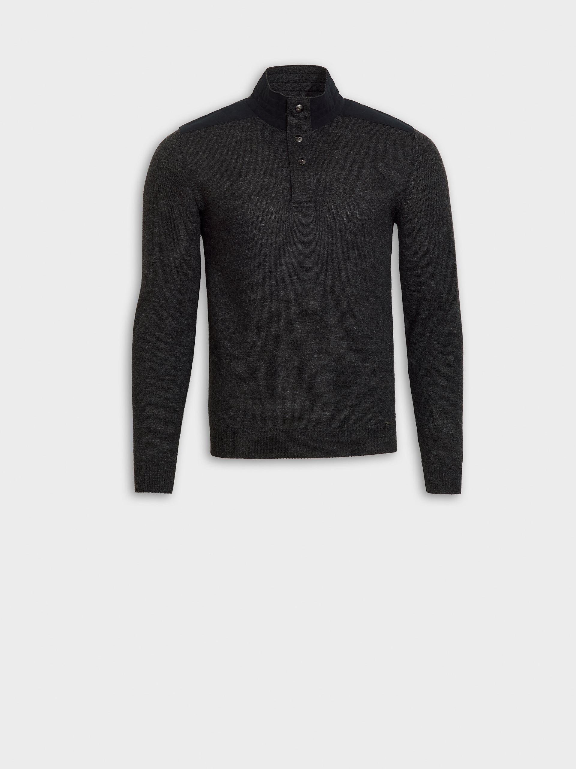 Zorba Sweater Baby Alpaca Color Grey