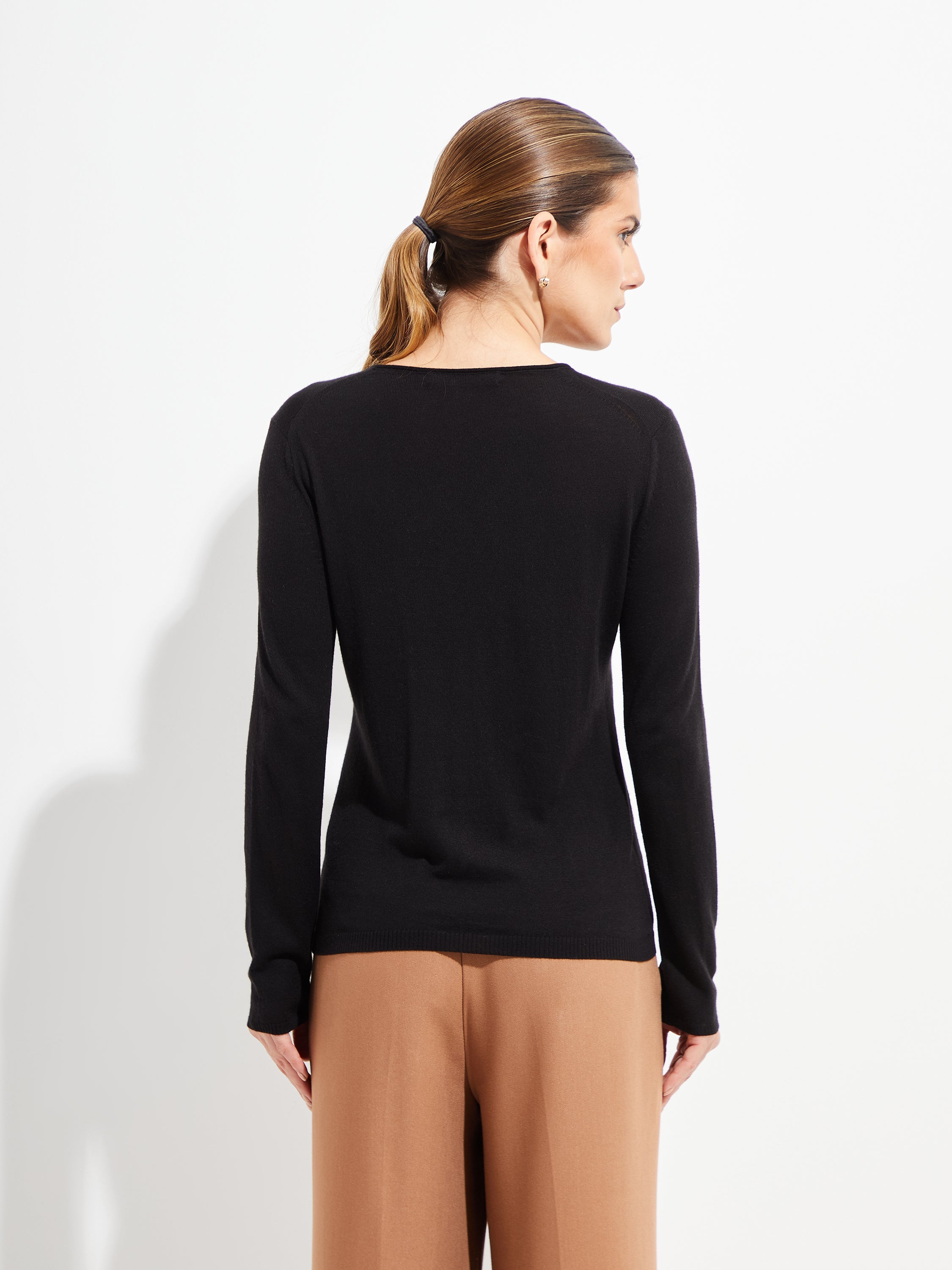 Belén Sweater Vicuña Color Black