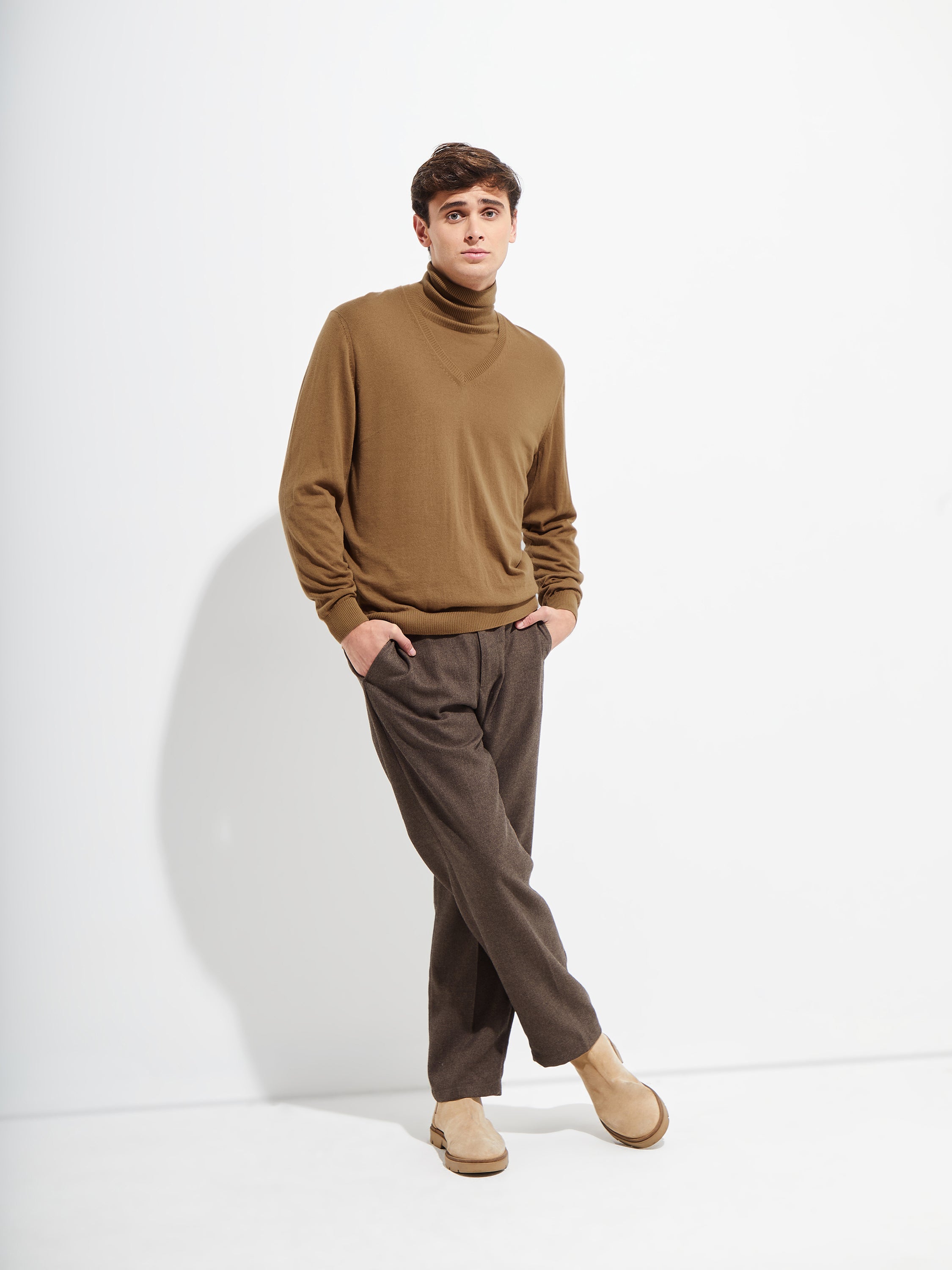 Brian Sweater Vicuna Color Camel