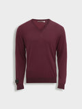 Brian Sweater Vicuña Color Burdeo