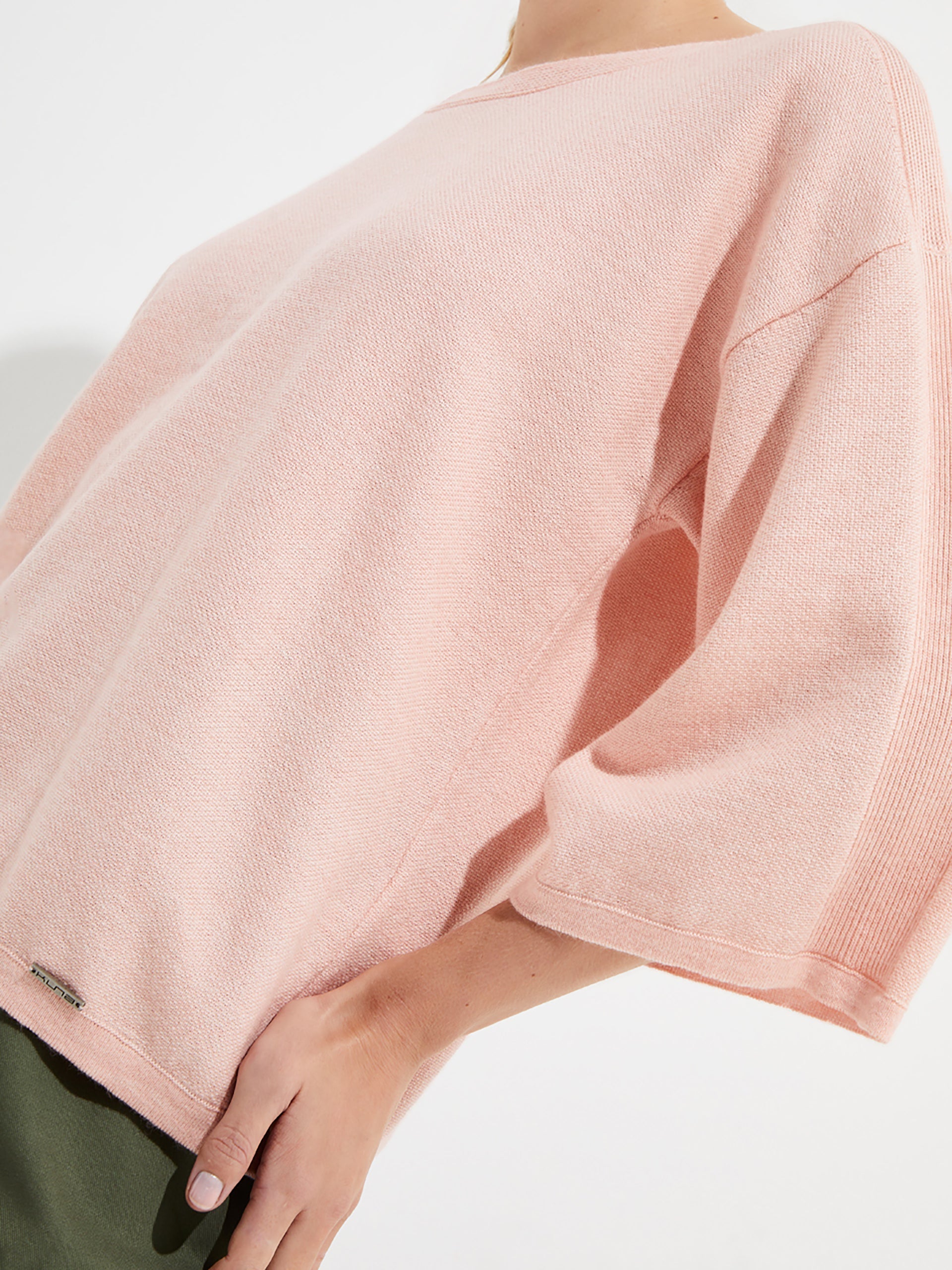 Yolene Sweater Cotton Color Pink - Paz Lifestyle 
