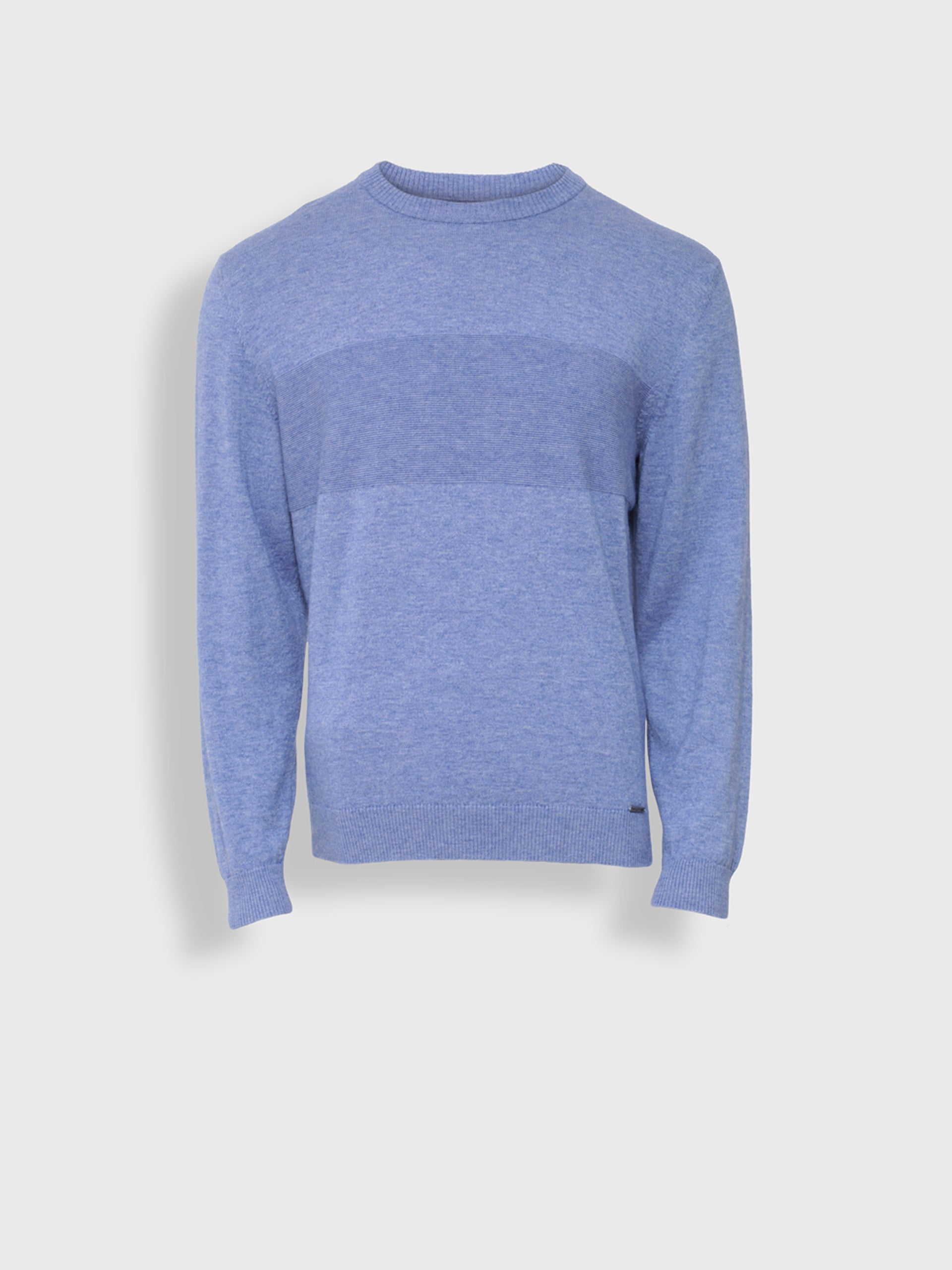 Yoel Sweater Cotton Color Blue - Paz Lifestyle 