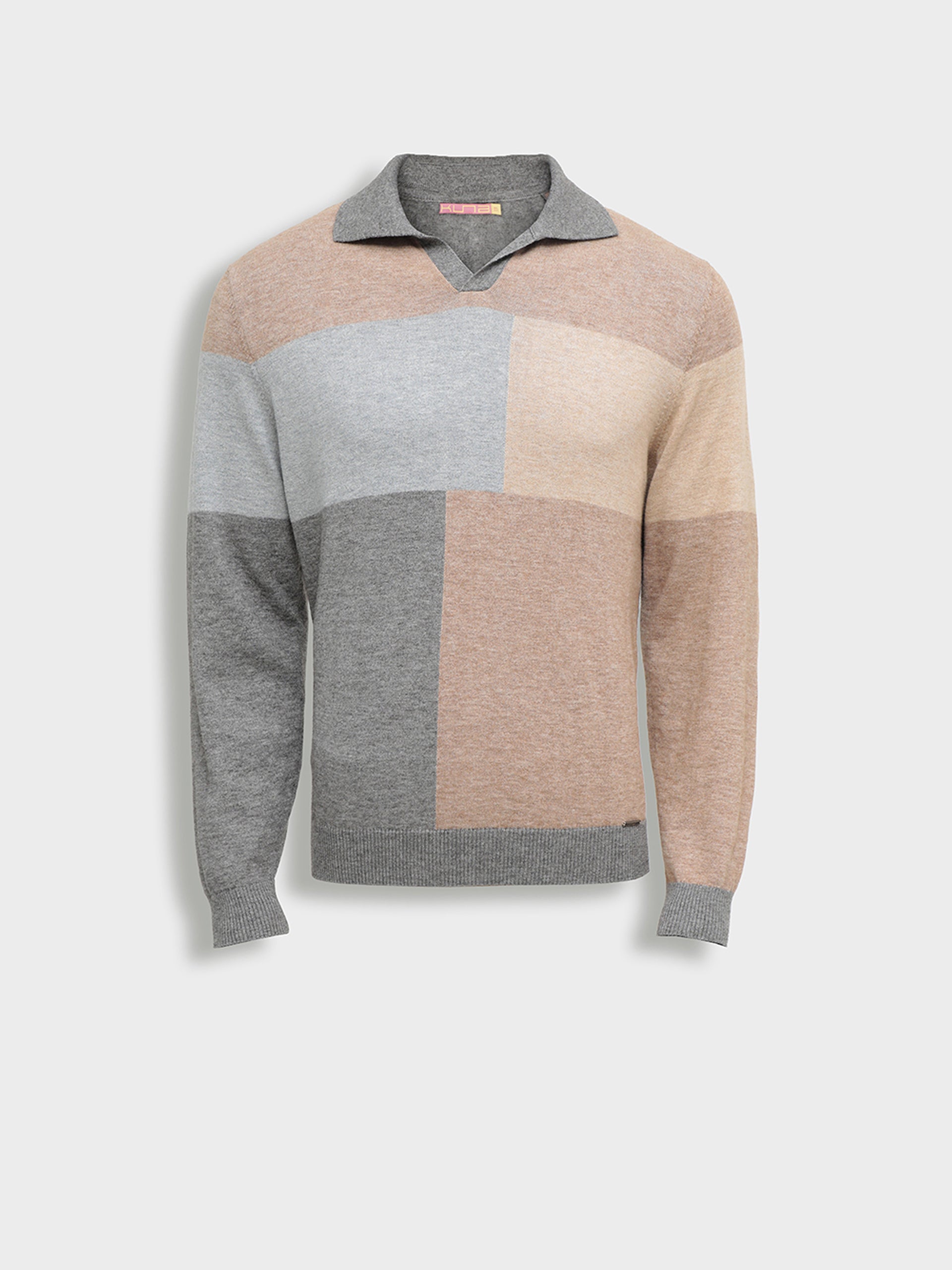 Yvan Sweater Cotton Color Grey - Paz Lifestyle 