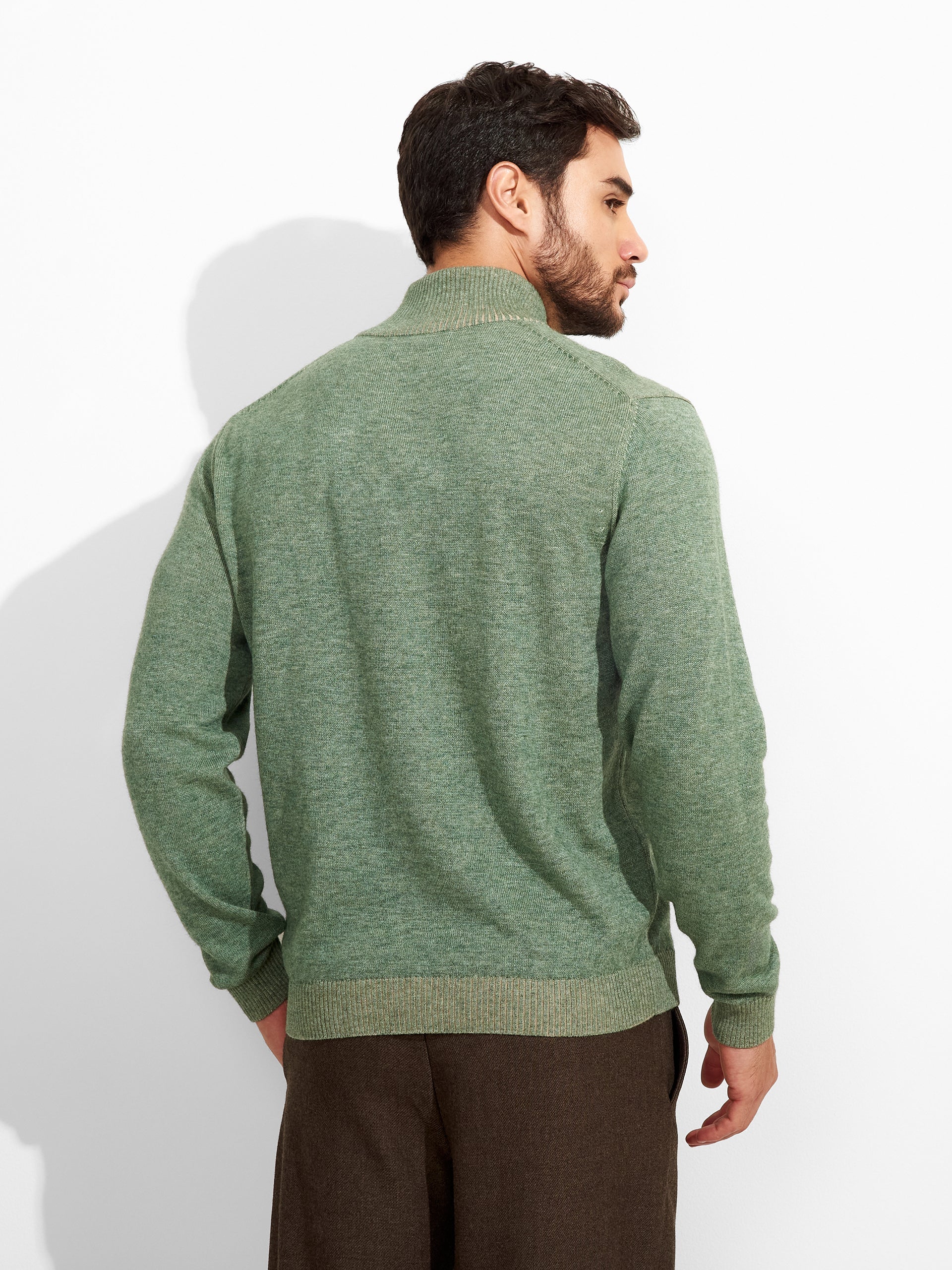 Zola Sweater Cotton Color Green
