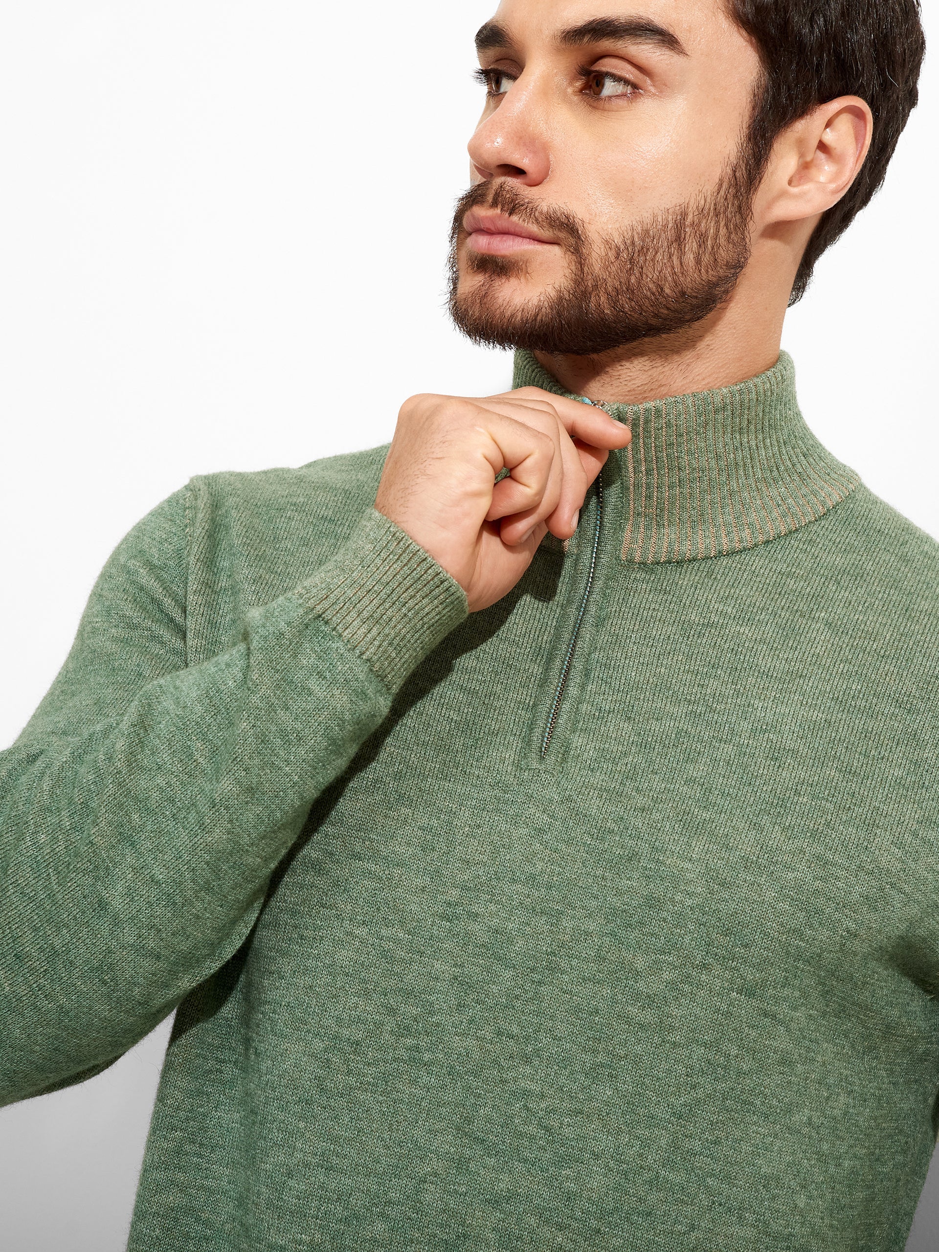 Zola Sweater Cotton Color Green