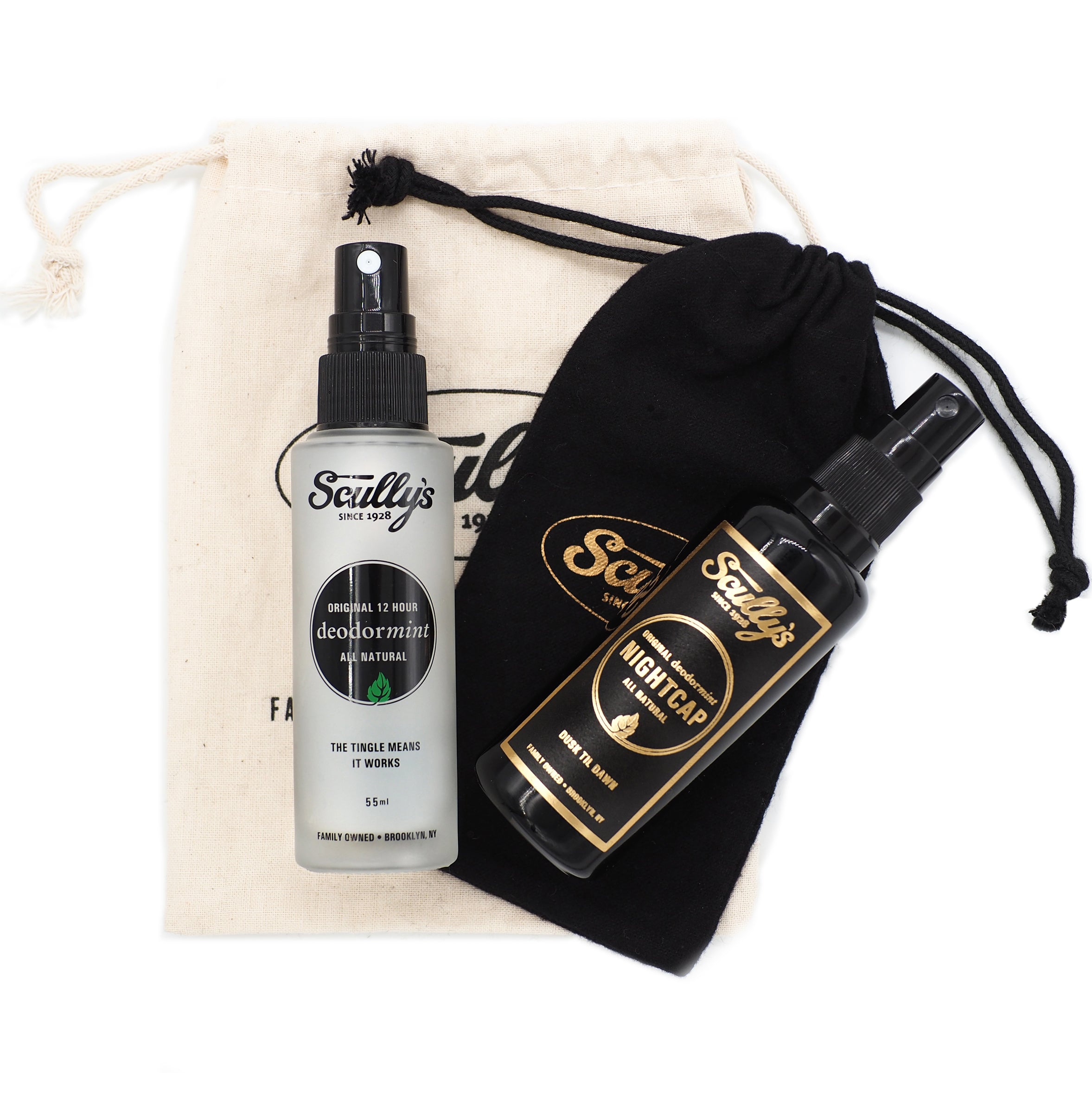 Scully's AM/PM Deodormint Duo - Paz Lifestyle 