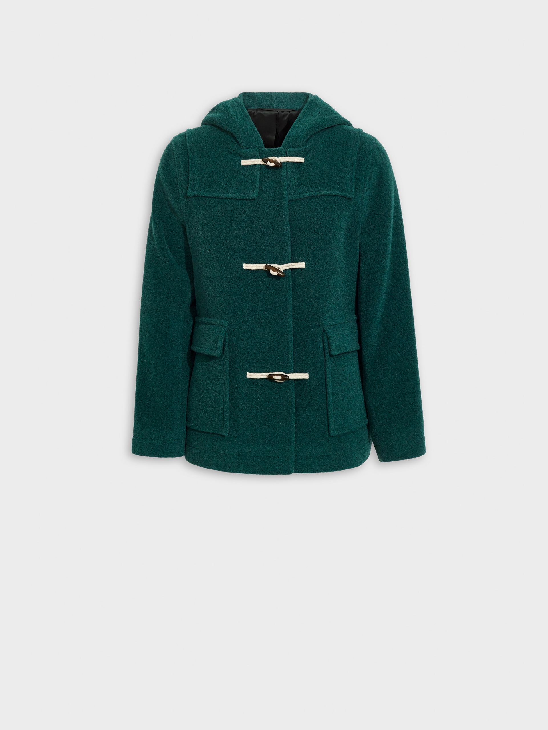 Ziggy Coat Baby Alpaca And Wool Color Green