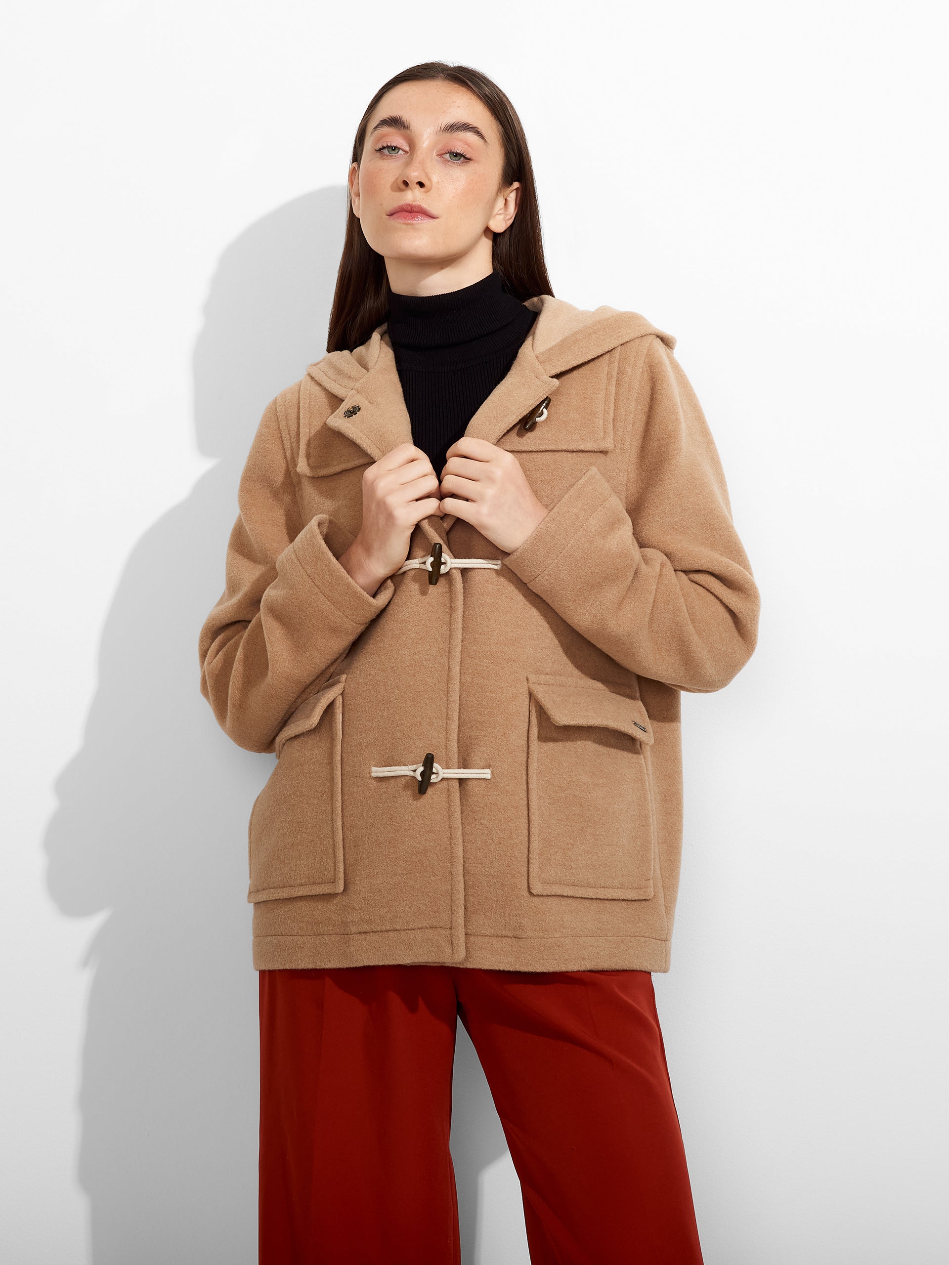 Ziggy Coat Baby Alpaca Color Beige