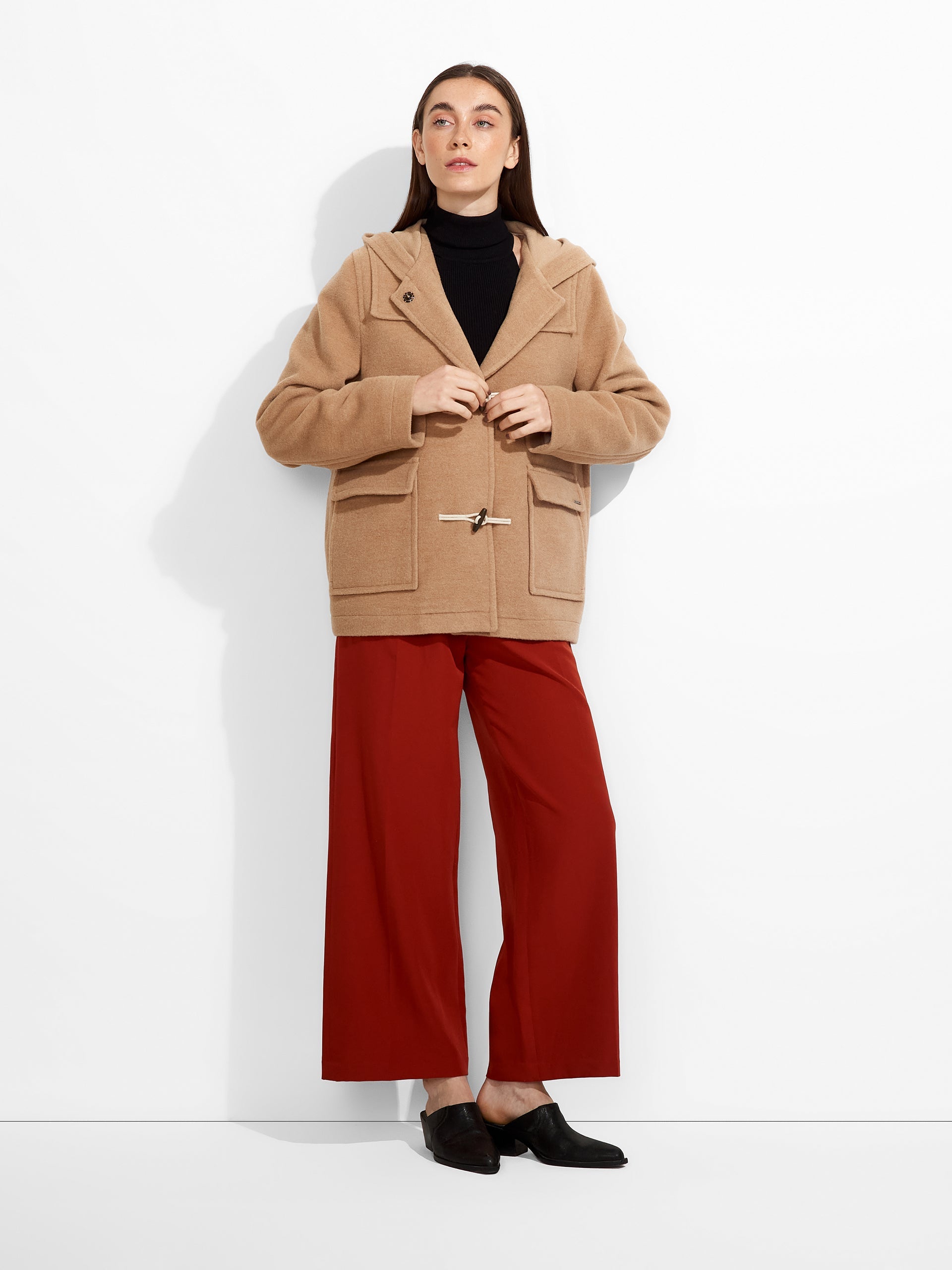 Ziggy Coat Baby Alpaca Color Beige