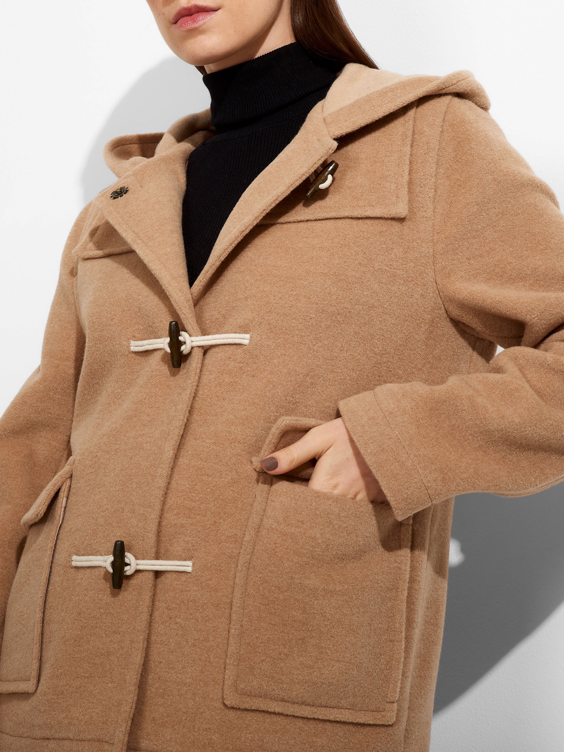 Ziggy Coat Baby Alpaca Color Beige