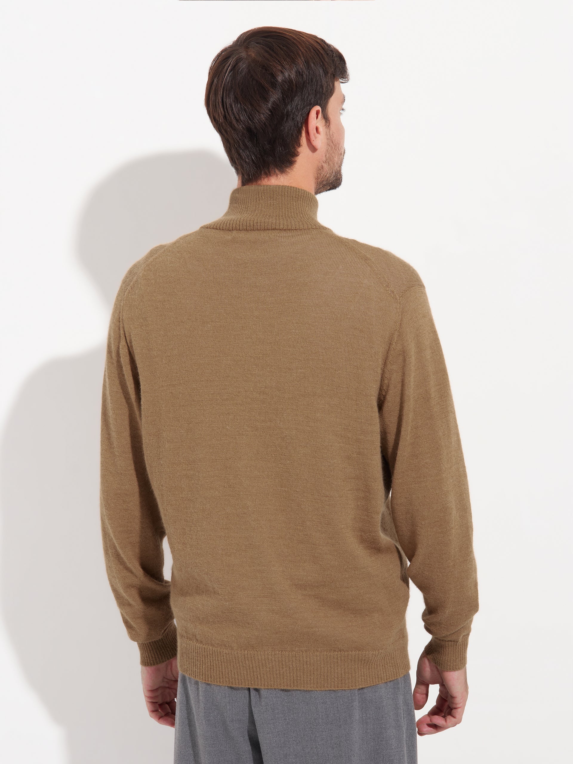 Andreas Cardigan Baby Alpaca Color Beige