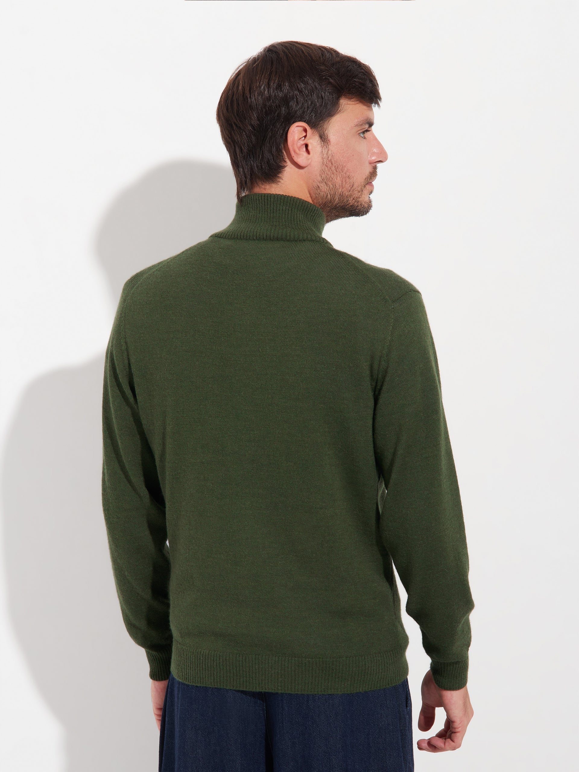 Andreas Cardigan Baby Alpaca Color Green