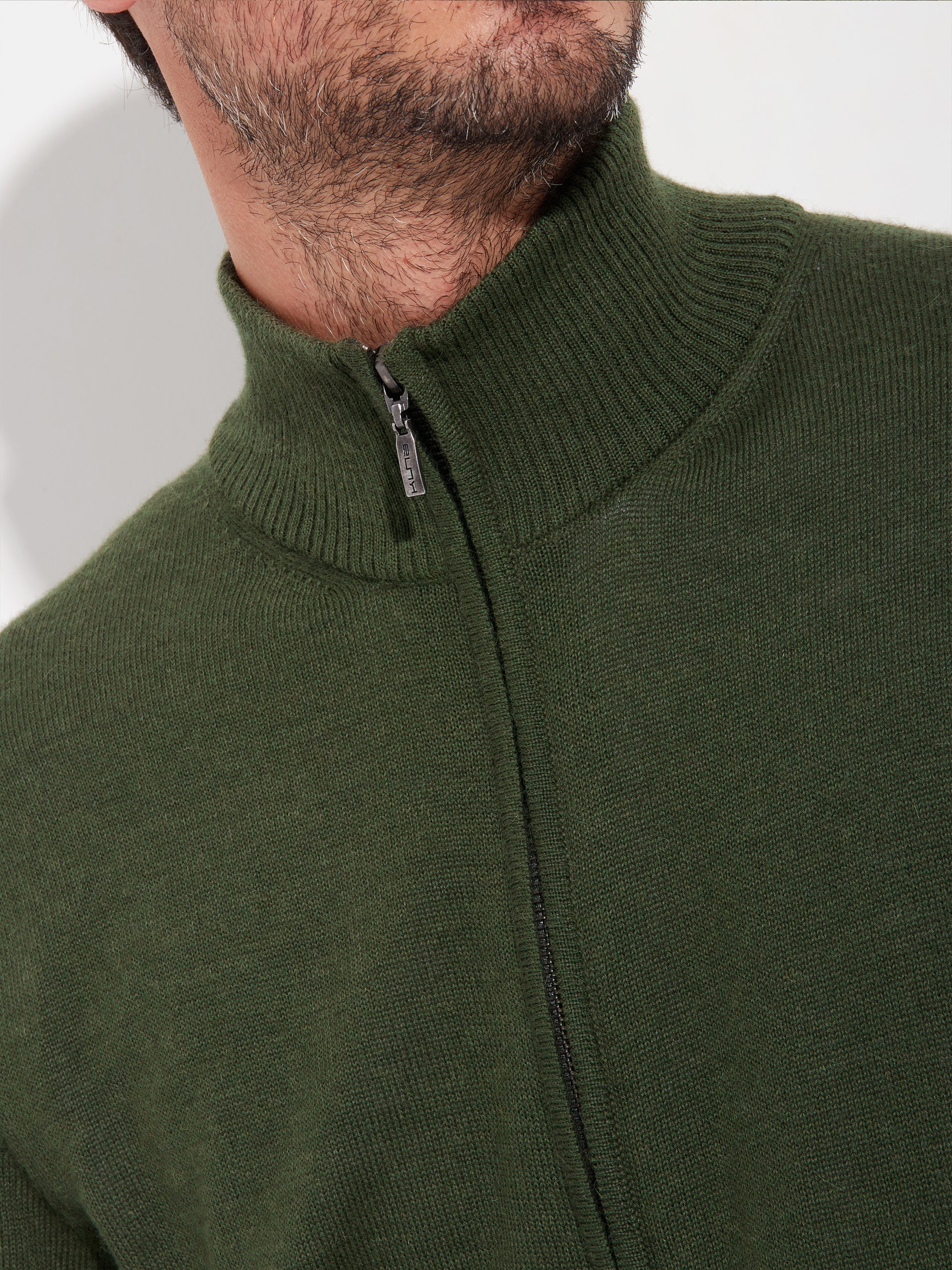 Andreas Cardigan Baby Alpaca Color Green