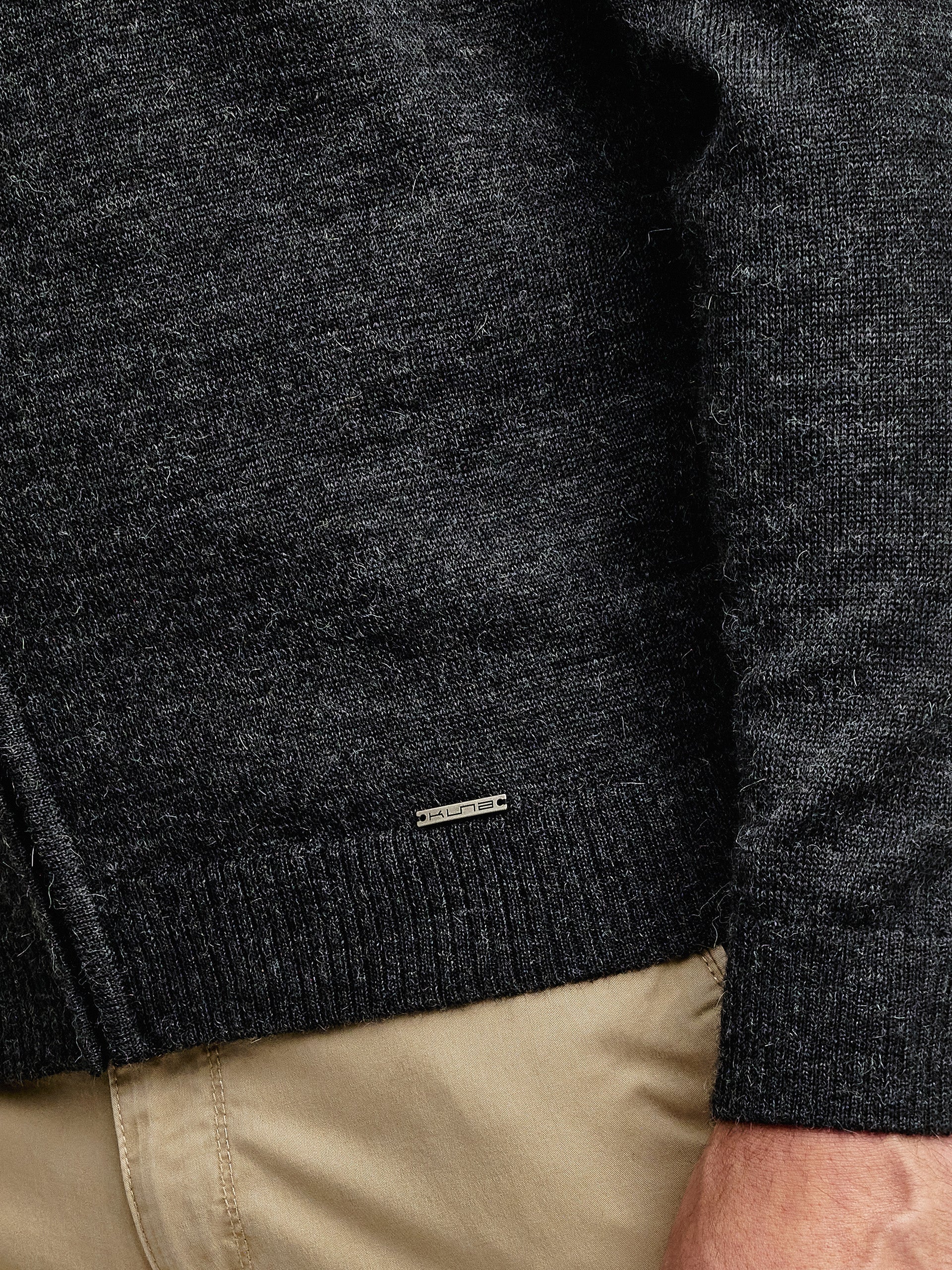 Andreas Cardigan Baby Alpaca Color Anthracite