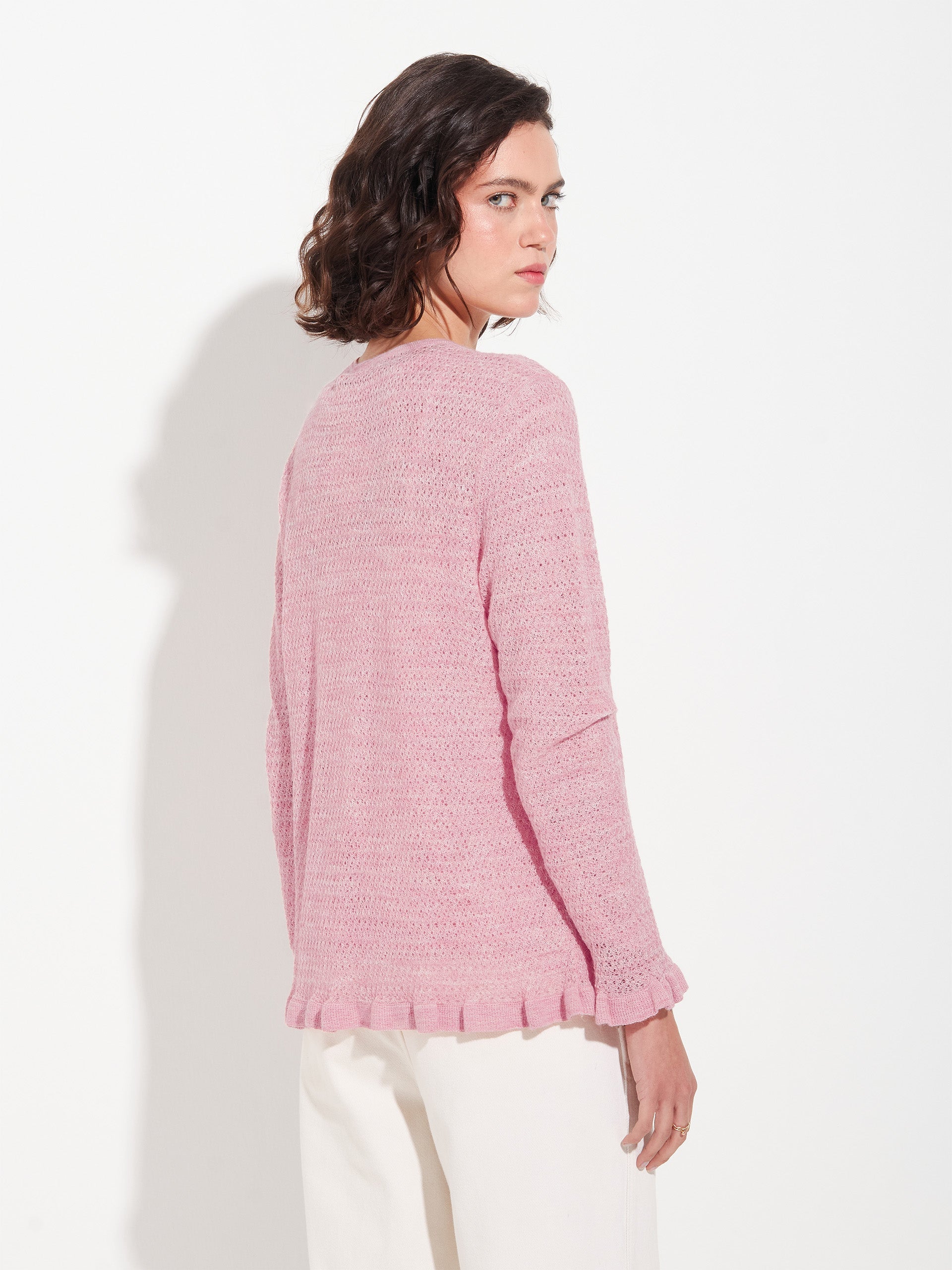 Zaeta Cardigan Baby Alpaca Color Pink