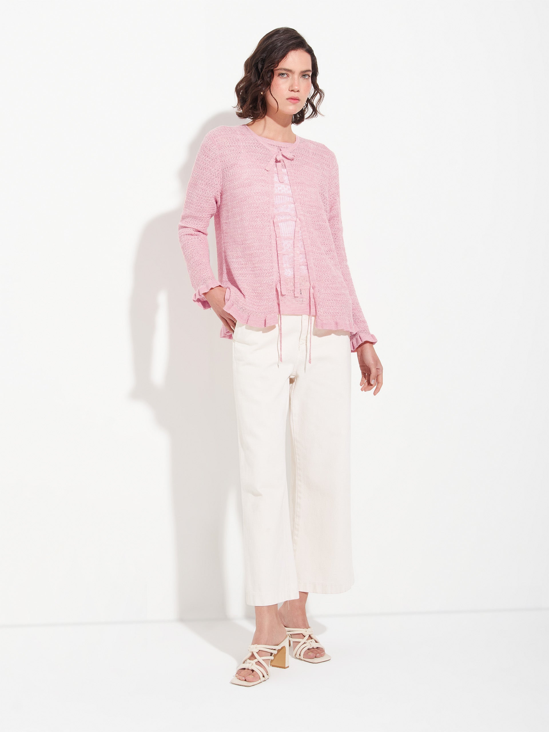 Zaeta Cardigan Baby Alpaca Color Pink