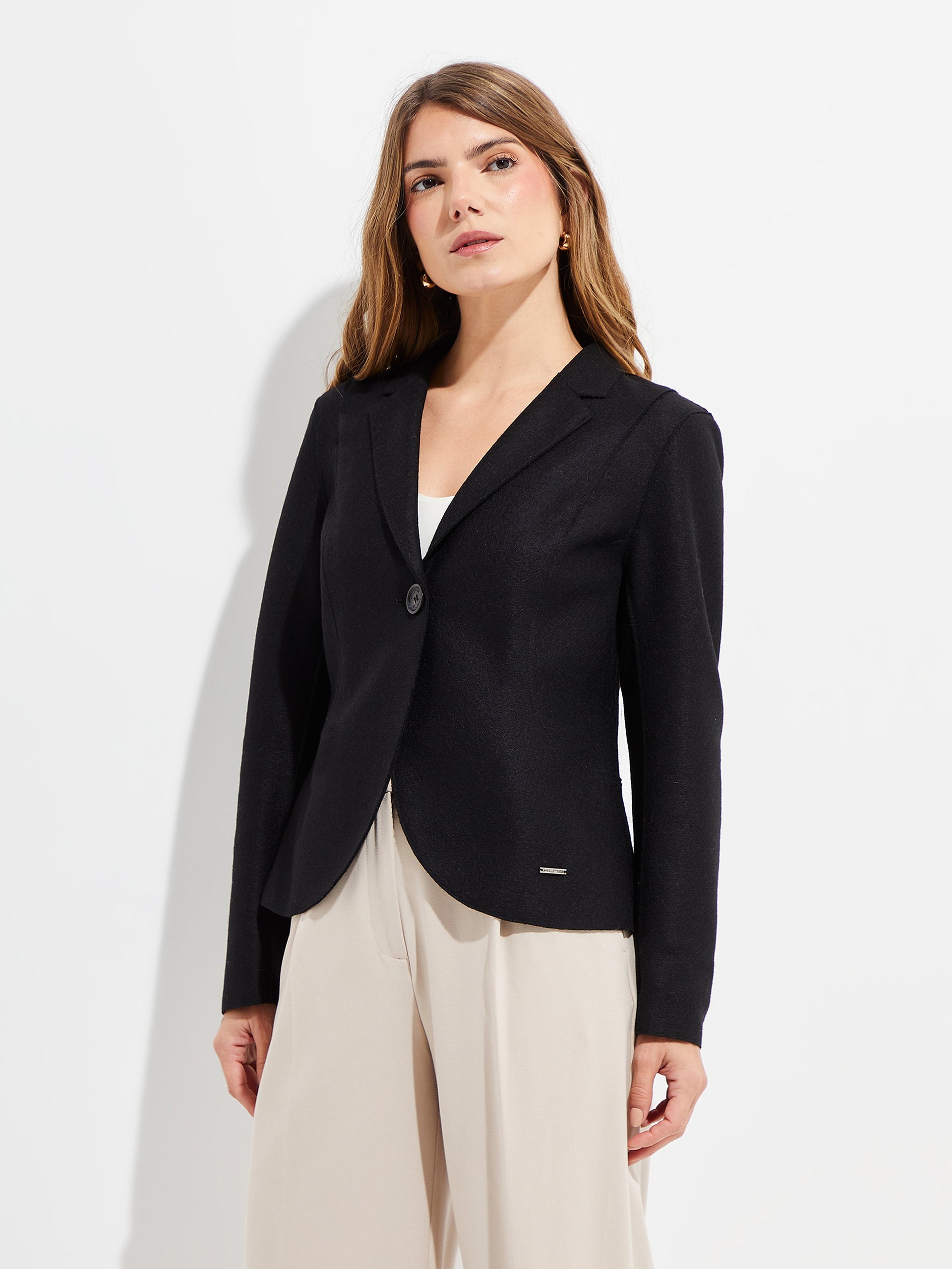 Yzigoing Coat Alpaca And Wool Color Black - Paz Lifestyle 