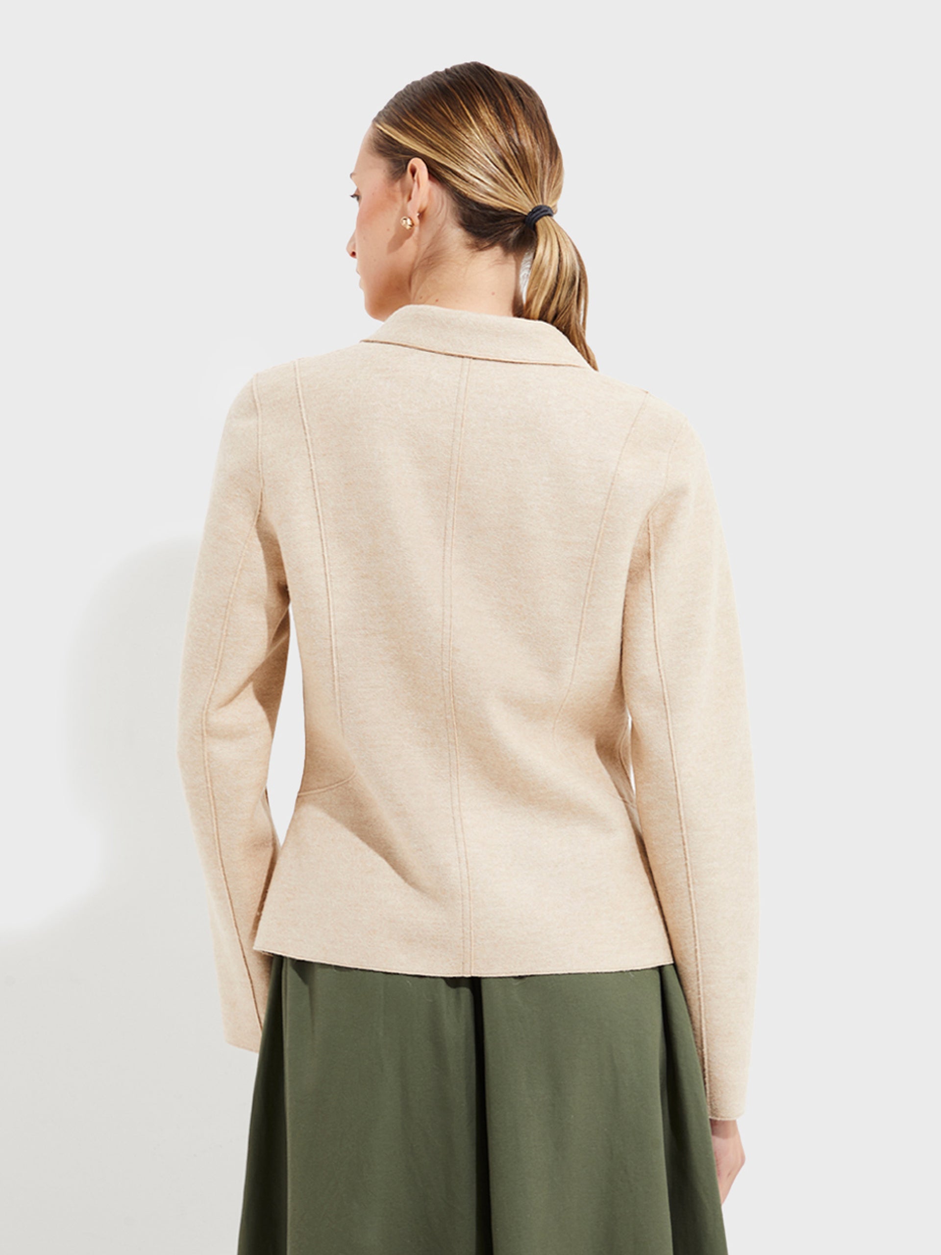 Yzigoing Coat Alpaca And Wool Color Beige - Paz Lifestyle 