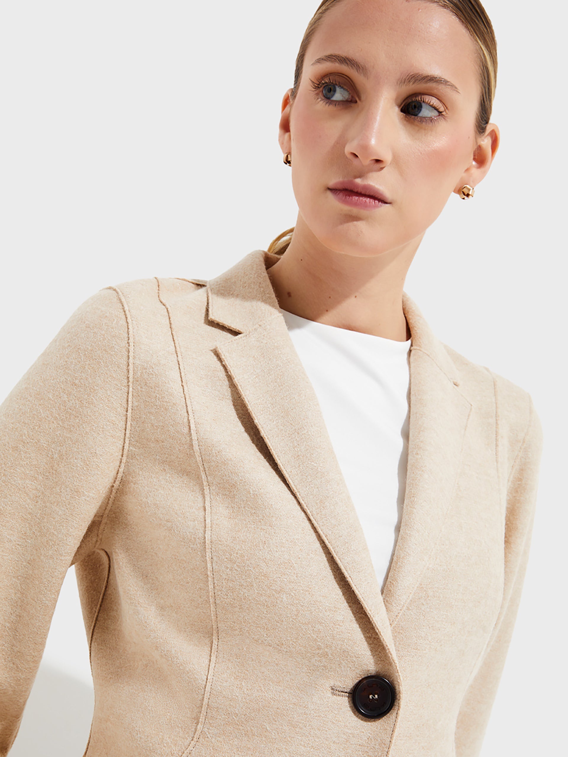 Yzigoing Coat Alpaca And Wool Color Beige - Paz Lifestyle 