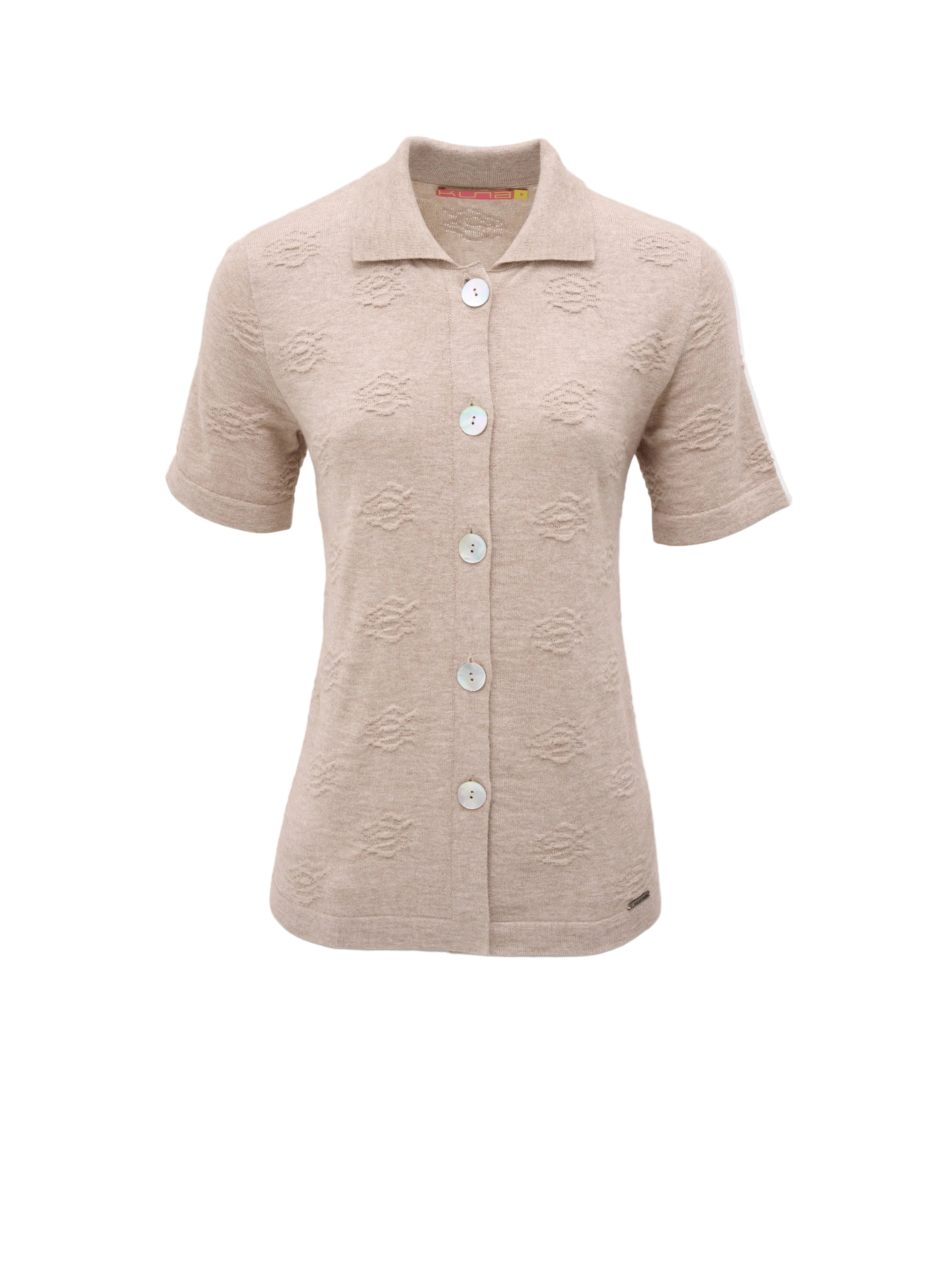 Zabeth Blouse Organic Cotton Color Beige