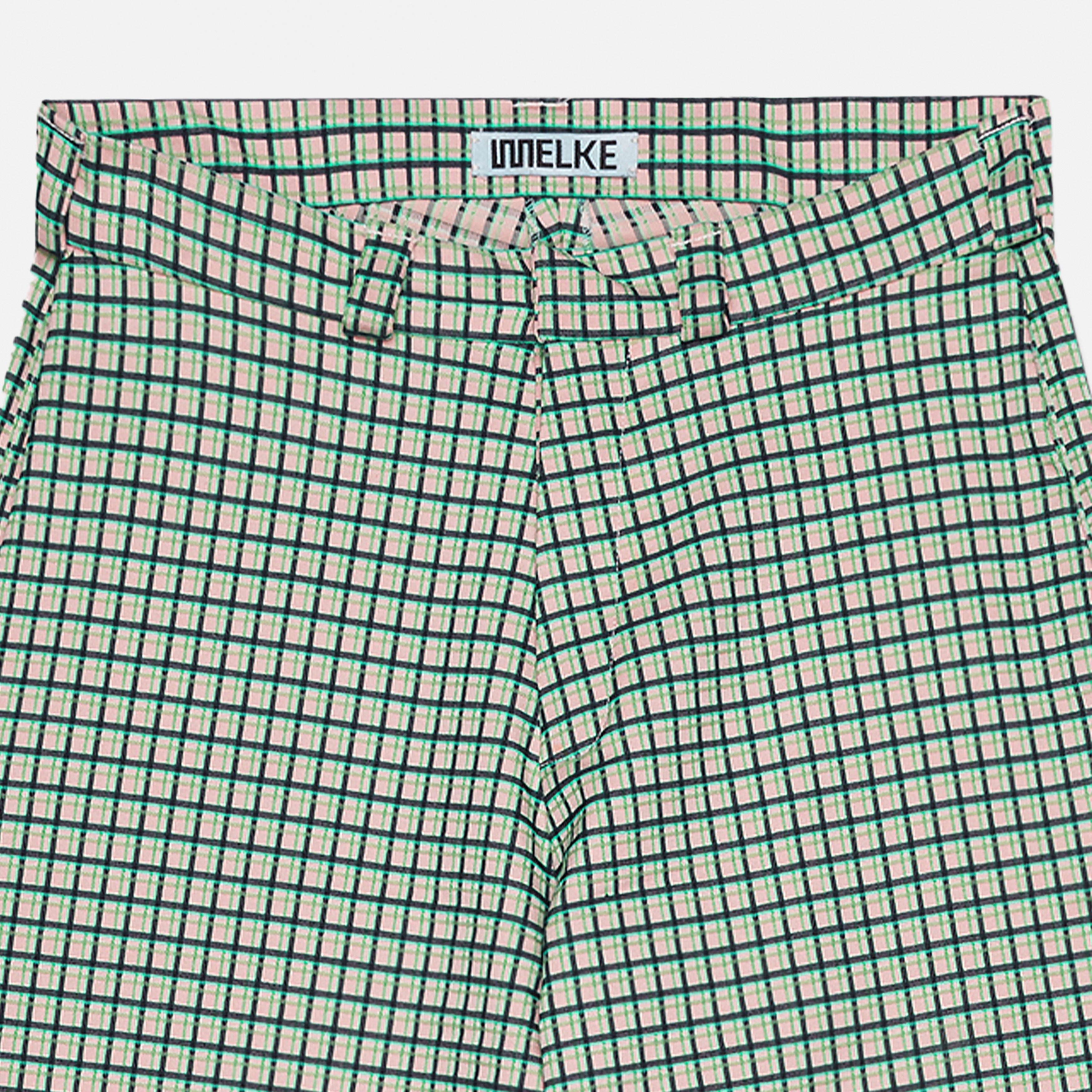 Plaid Wide Leg Pants - Paz Lifestyle 