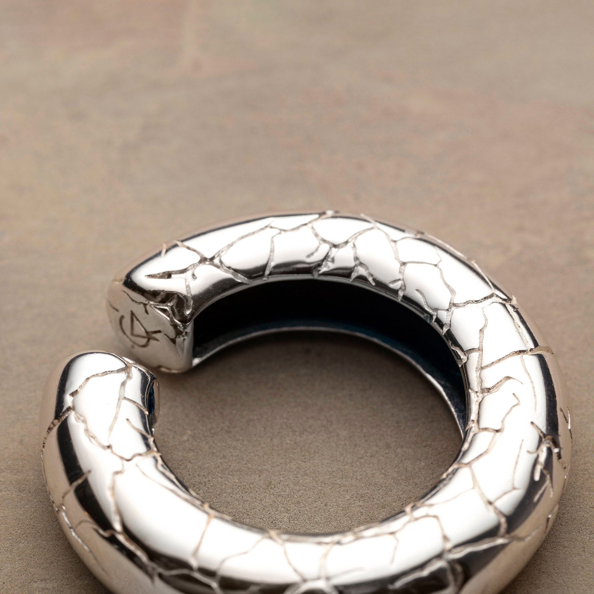 Beatrice Large Ear Cuff Silver - Paz Lifestyle 