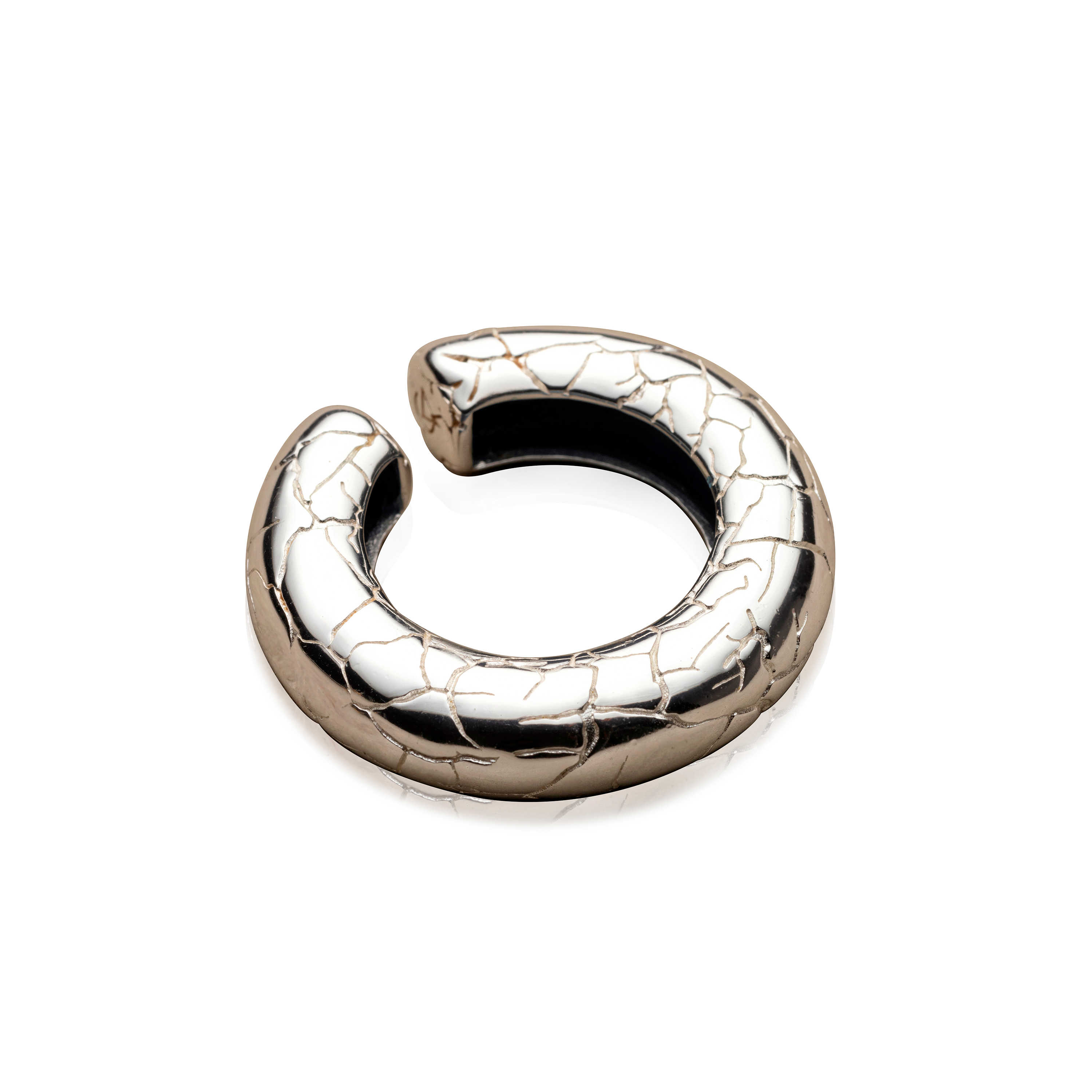 Beatrice Large Ear Cuff Silver