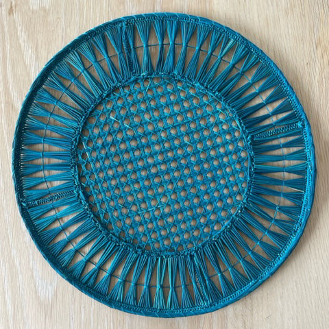 NEW Usiacurí Iraca Placemats (Set of 4) - BLUE