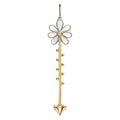Bloom Wand Pendant in 18k Yellow Gold - Paz Lifestyle 