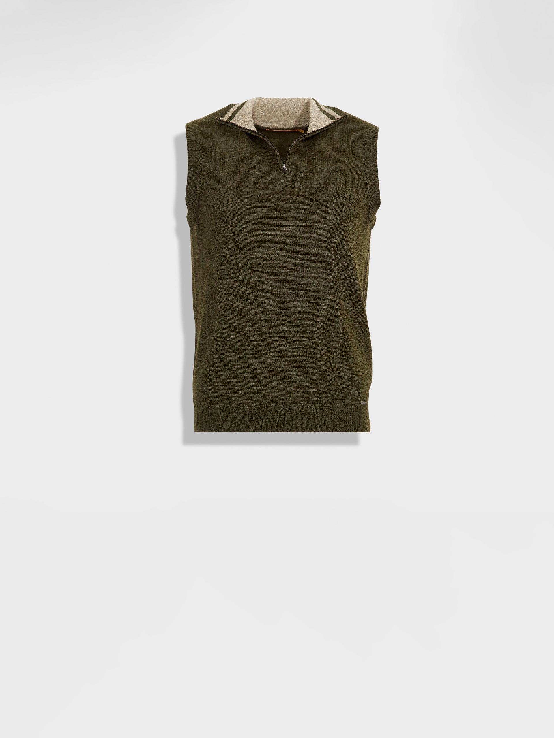 Zenith Vest Baby Alpaca Color Green