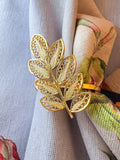Filigree Deluxe Leave Napkin Ring - Paz Lifestyle 