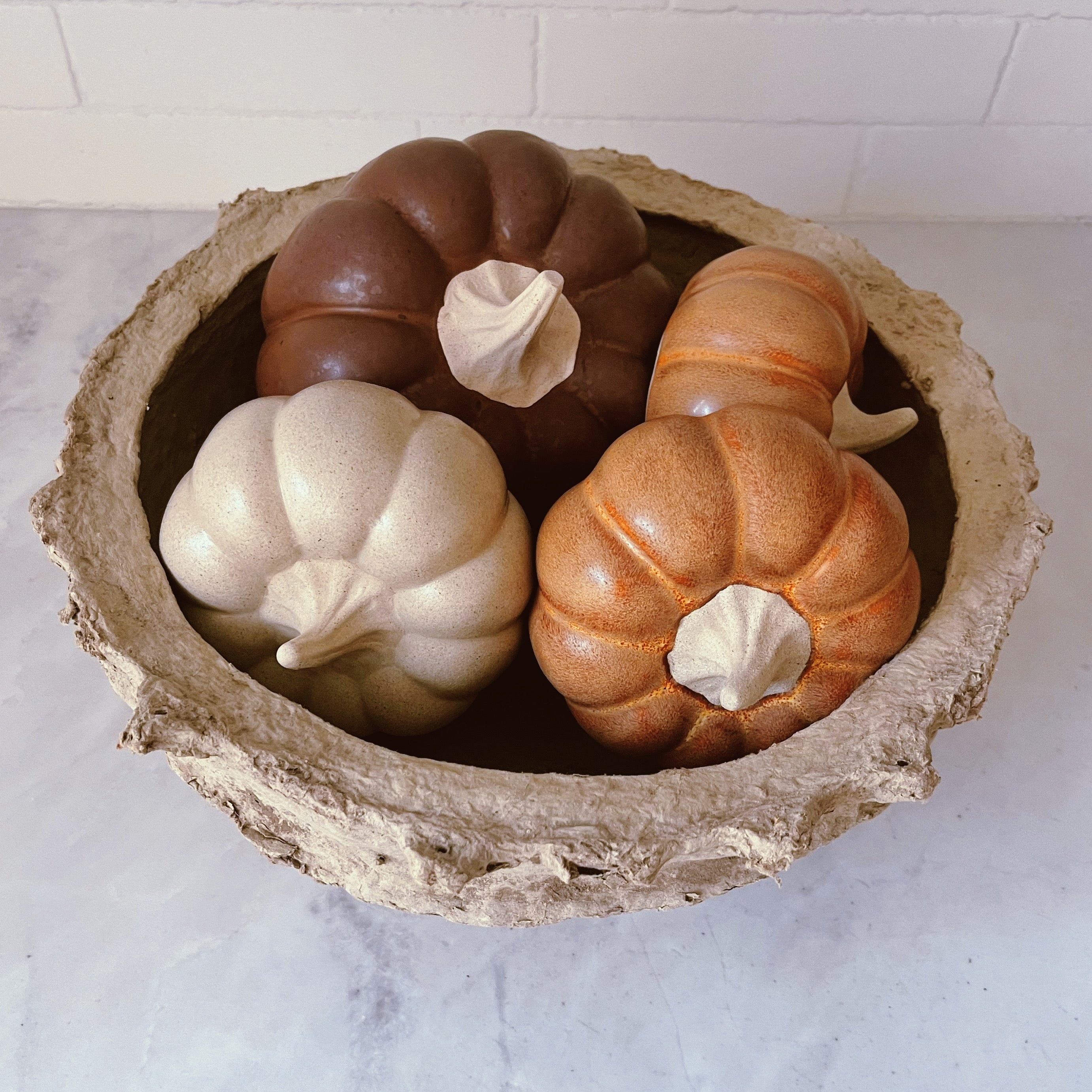Antique Paper Machè Bowl - Paz Lifestyle 