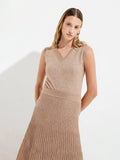 Ylda T-Shirt Cotton Color Beige - Paz Lifestyle 