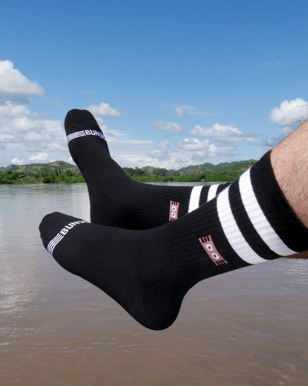 All black Vintage Half Calf Sock 4-Pack