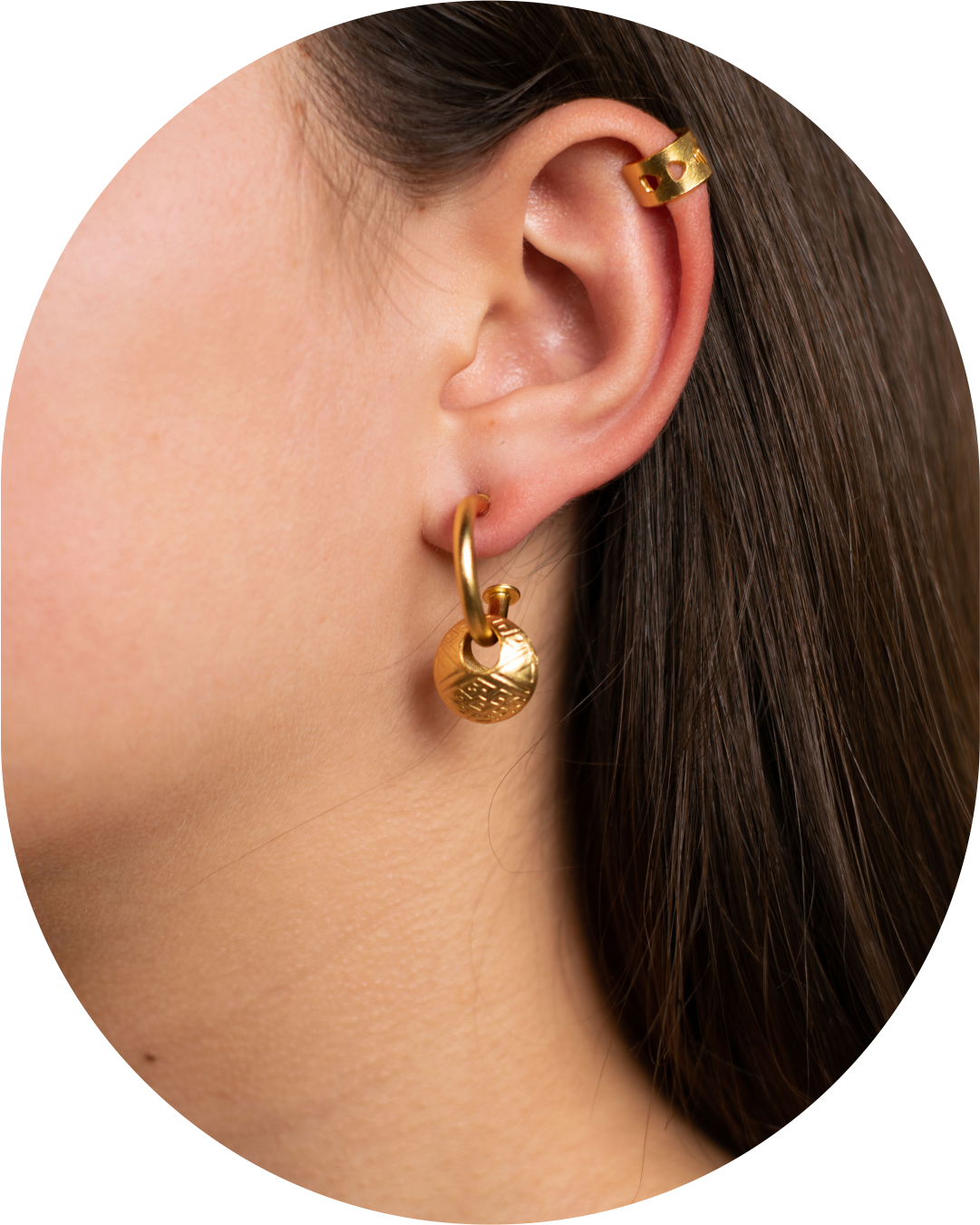 AKAN Hoop Earrings - Paz Lifestyle 