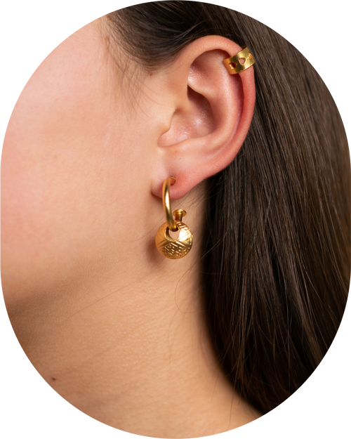 AKAN Hoop Earrings - Paz Lifestyle 
