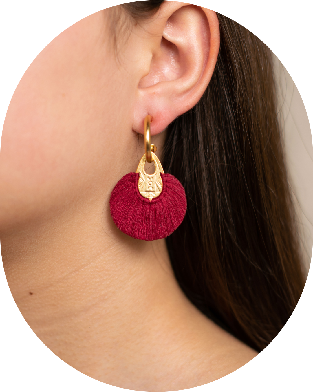 HUJAN Hoop Earrings - Paz Lifestyle 