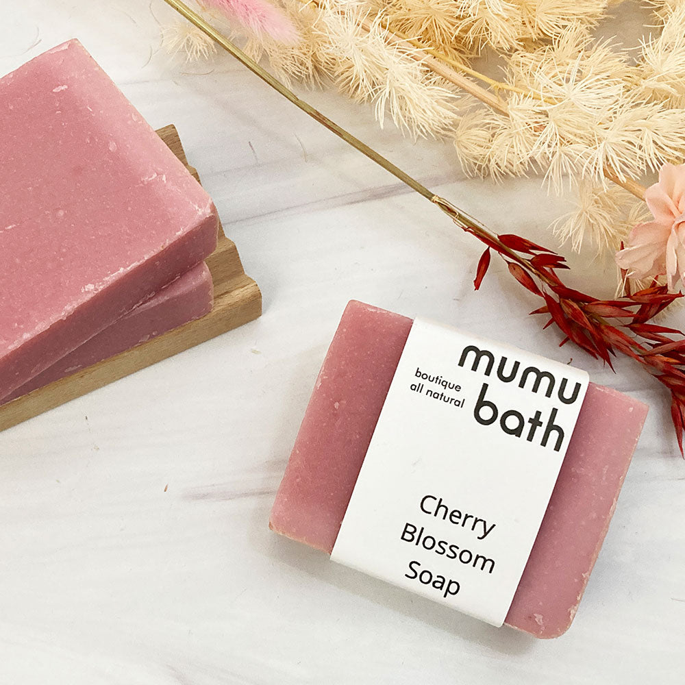 Cherry Blossom Soaps by Mumu Bath